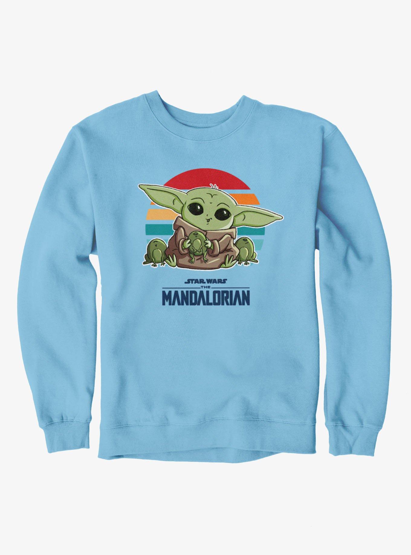 Star Wars The Mandalorian Grogu And Frogs Snacks Sweatshirt, , hi-res