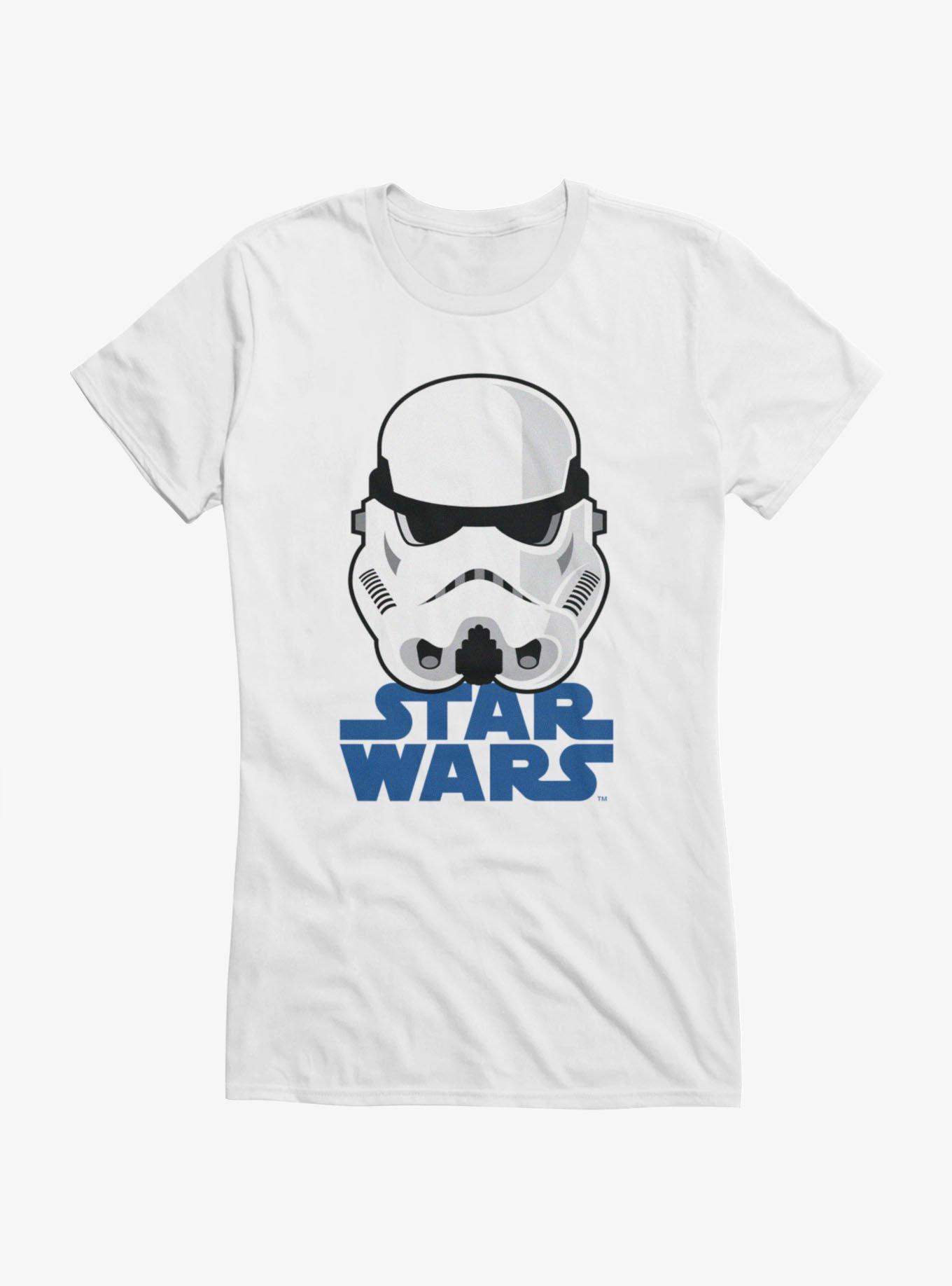 Star Wars Trooper Helmet Logo Girls T-Shirt, , hi-res