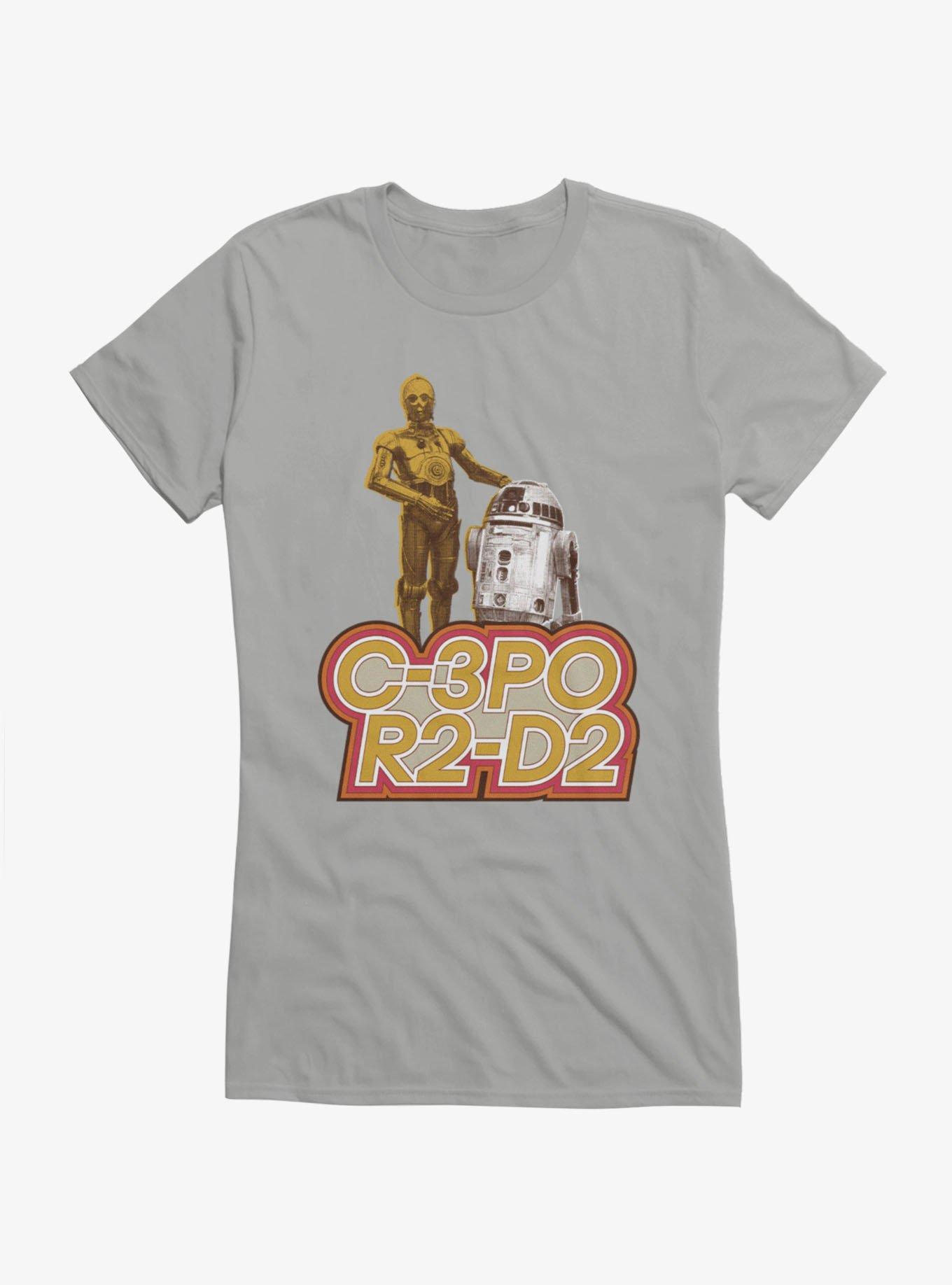 Star Wars C-3Po And R2-D2 Retro Pals Girls T-Shirt, , hi-res