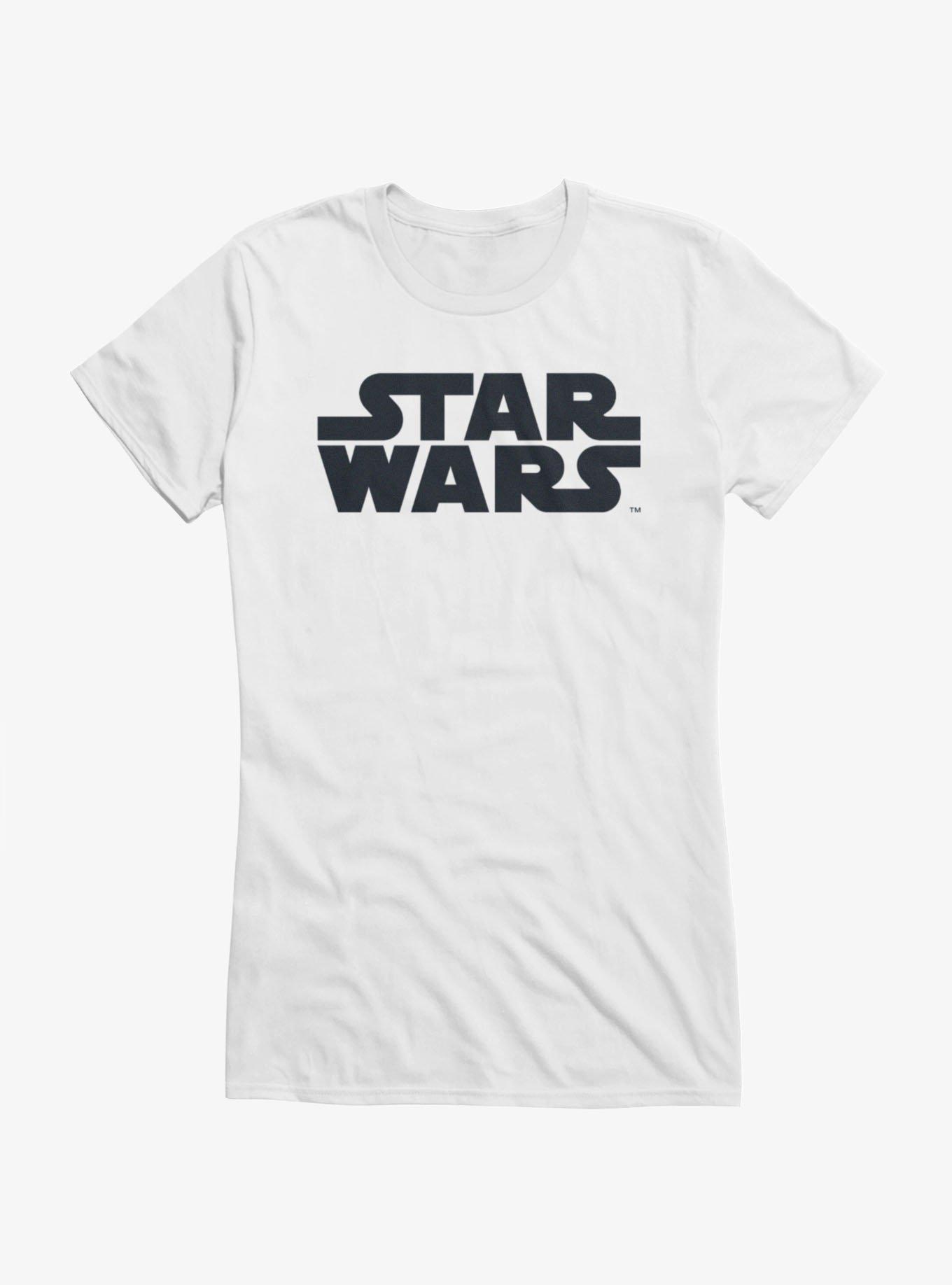 Star Wars Black Logo Girls T-Shirt, , hi-res