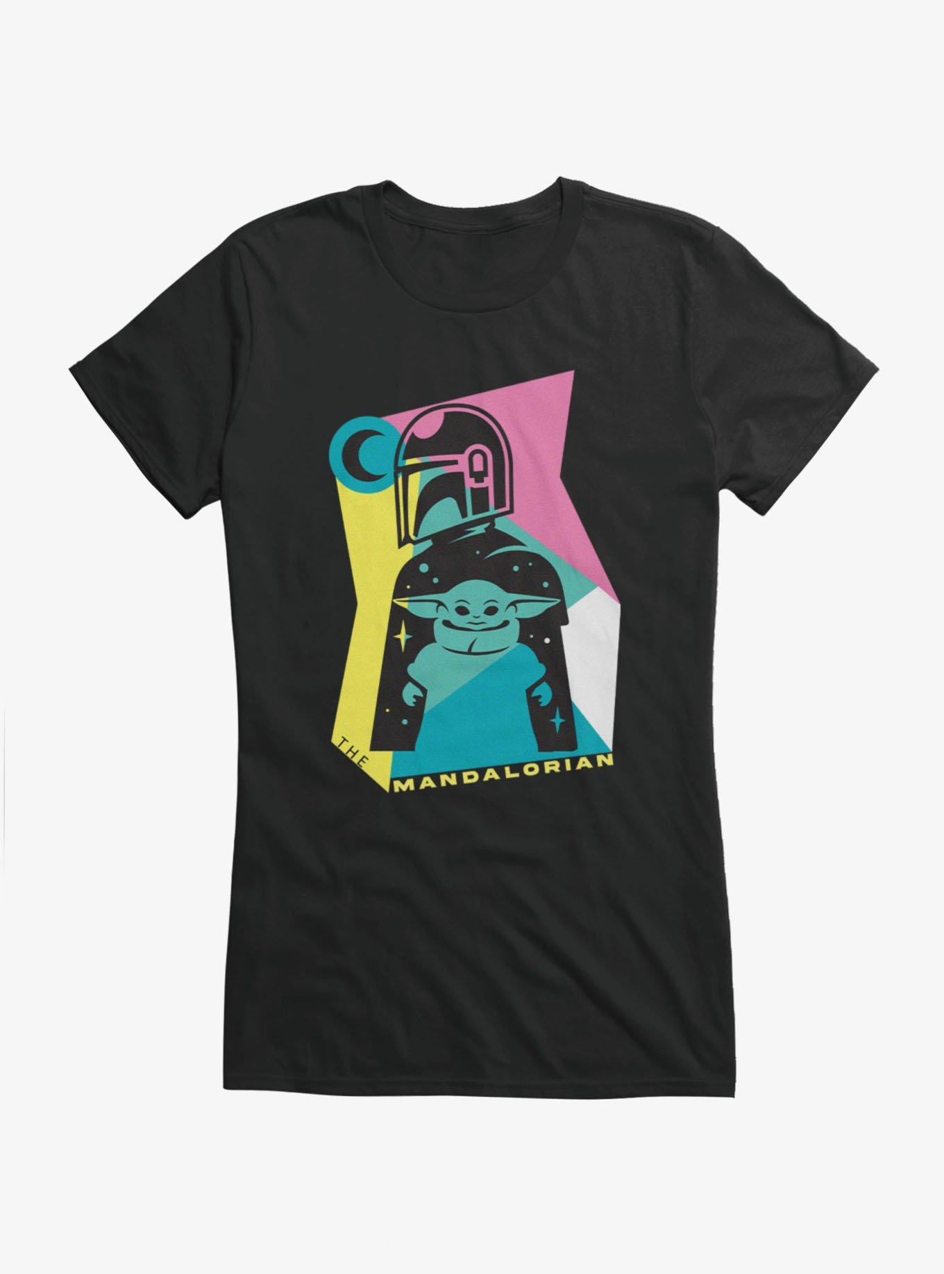 Star Wars The Mandalorian Clan Of Two Geometric Silhouettes Girls T-Shirt, , hi-res