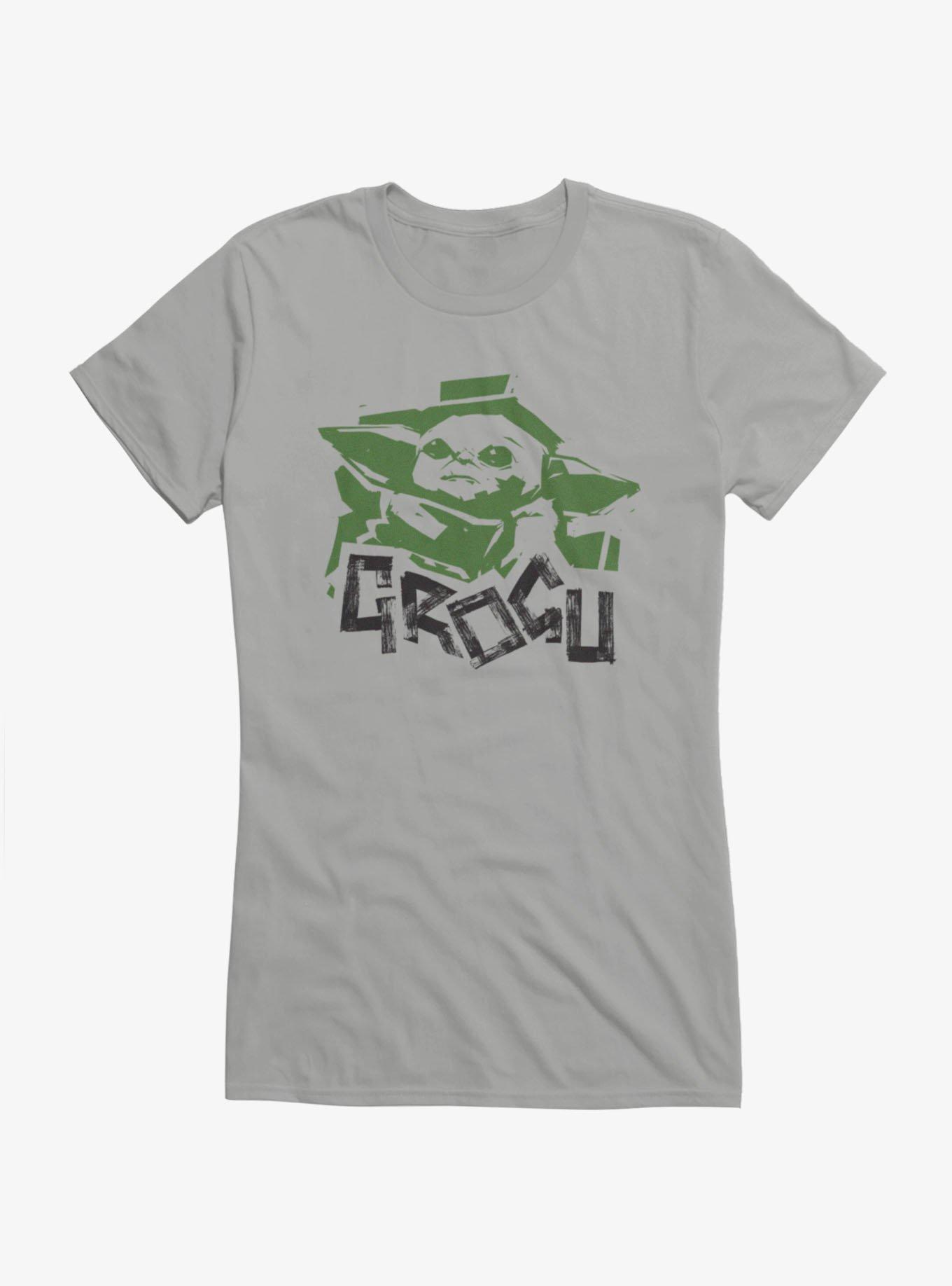 Star Wars Grogu Abstract Painting Girls T-Shirt, , hi-res