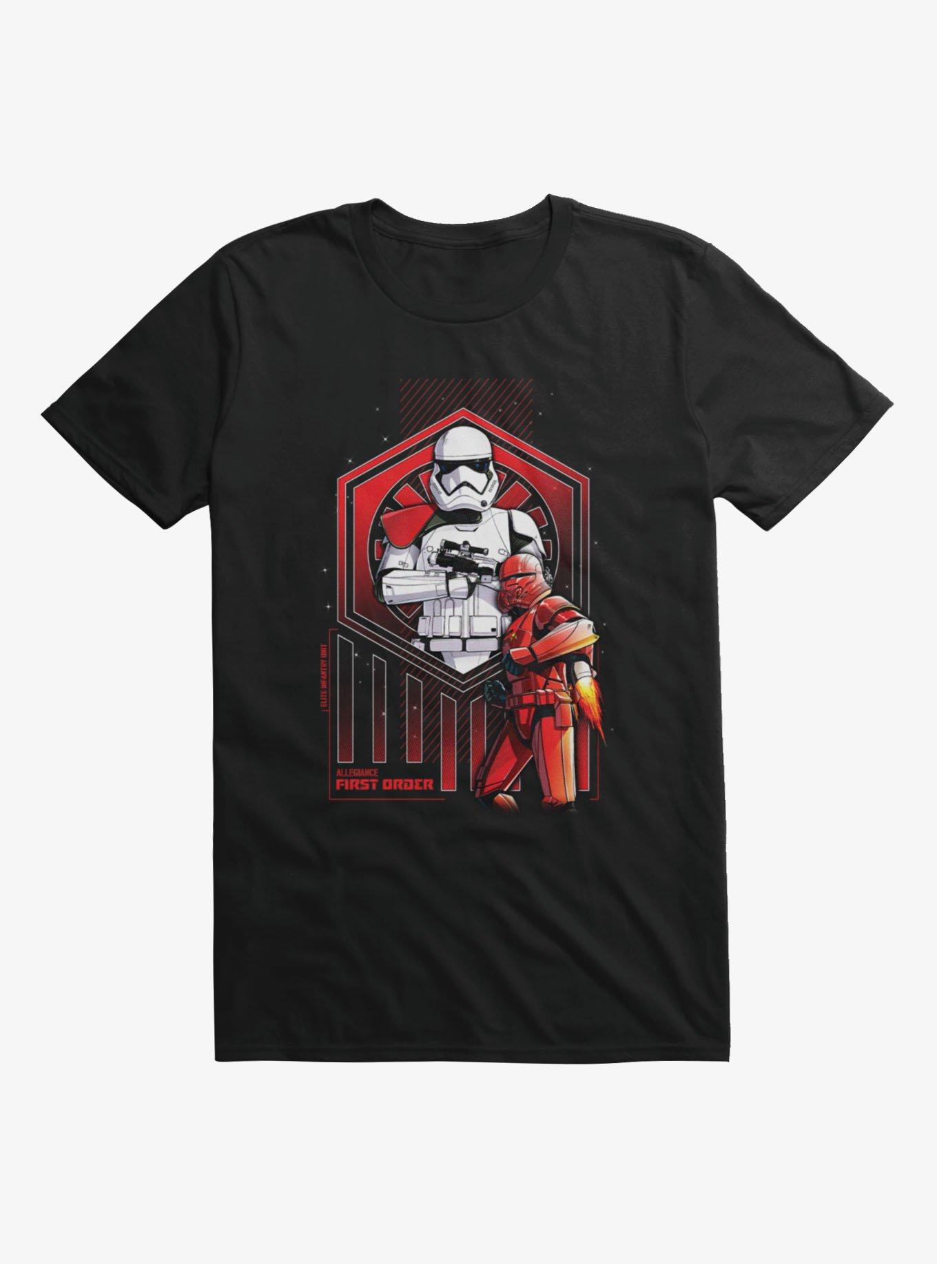 Star Wars First Order Elite Infantry Unit T-Shirt