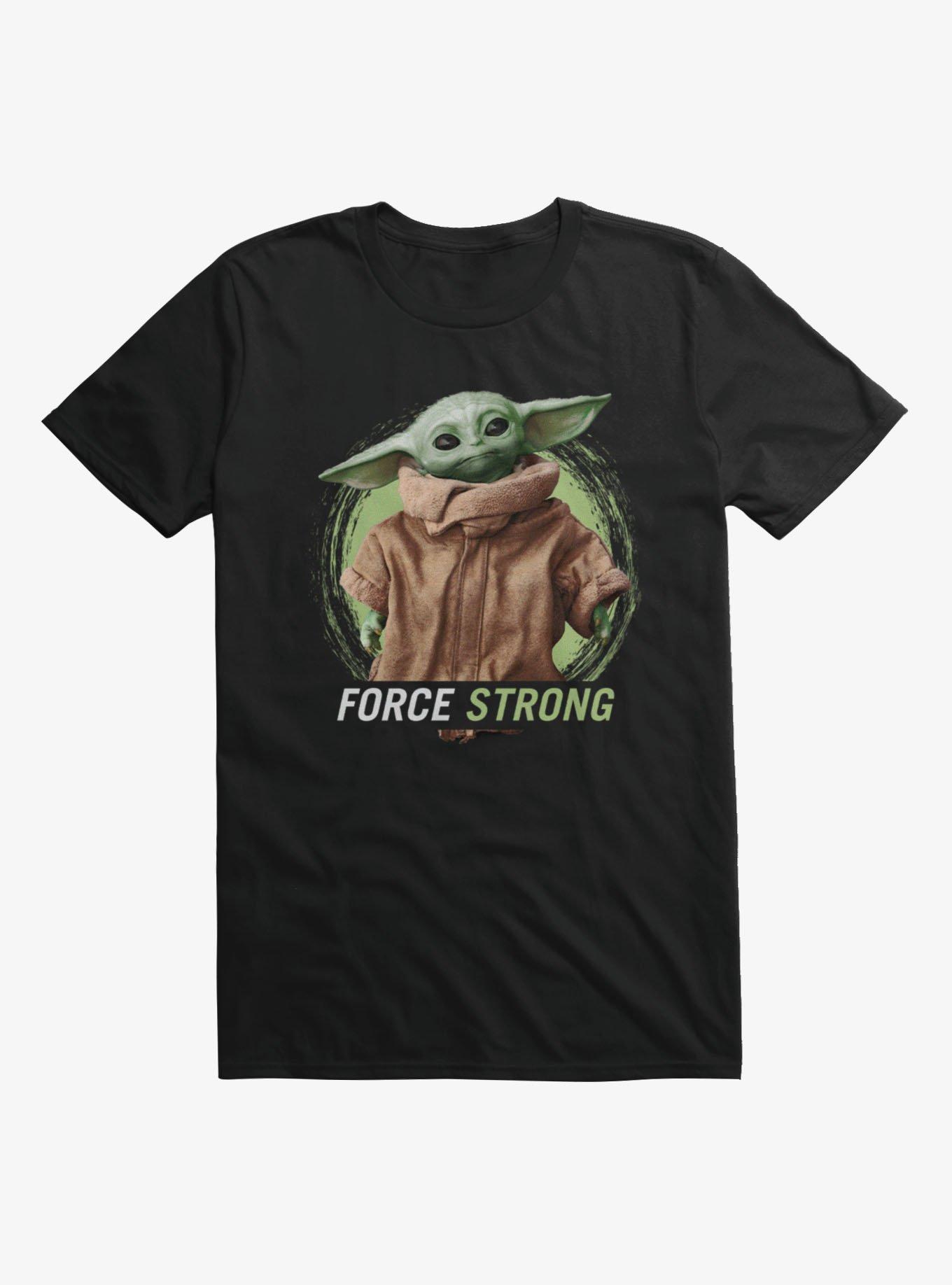 Star Wars The Mandalorian Force Strong Grogu Splash T-Shirt, , hi-res