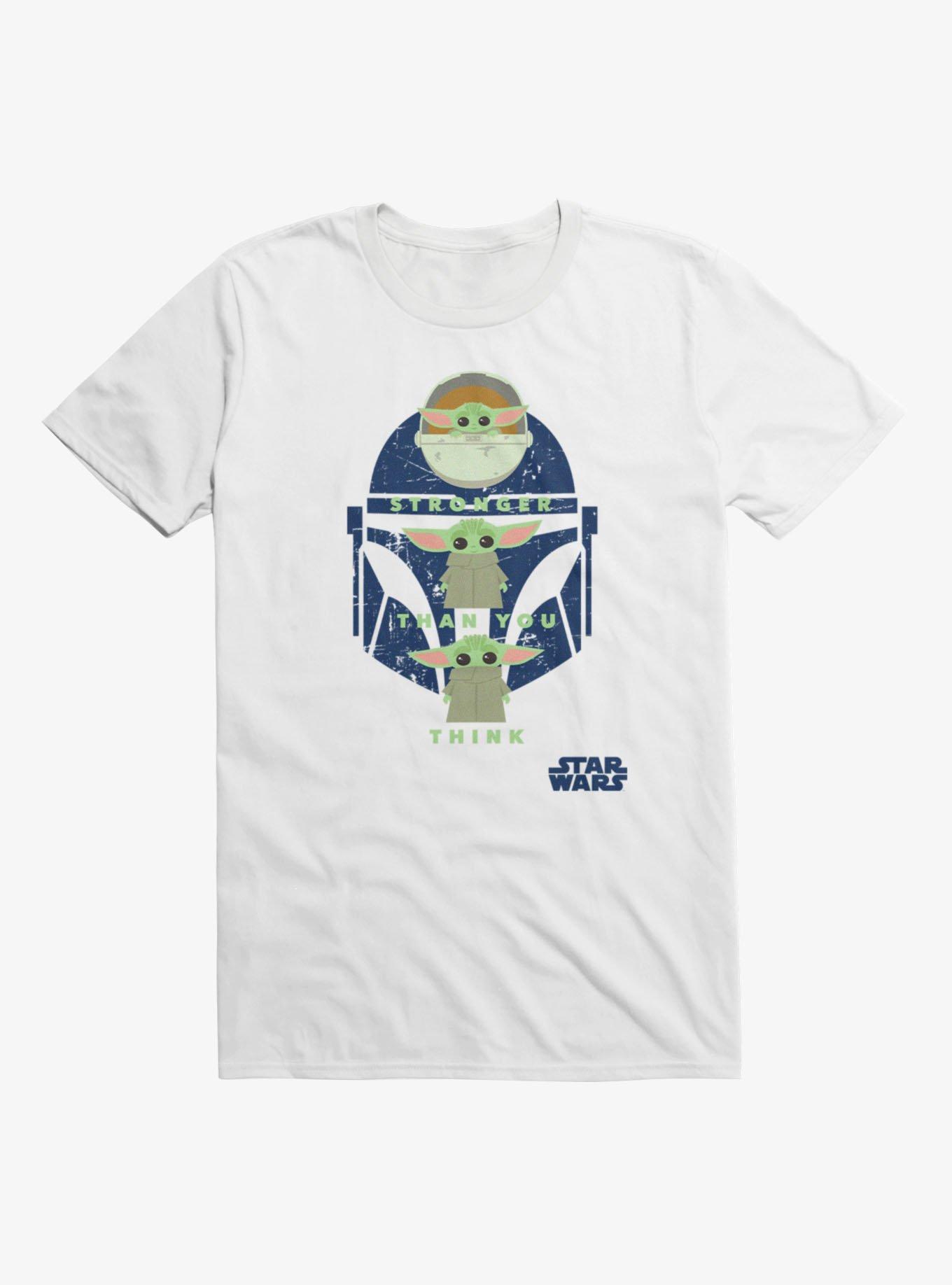 Star Wars The Mandalorian Stronger Than Grogu And Helmet T-Shirt, , hi-res