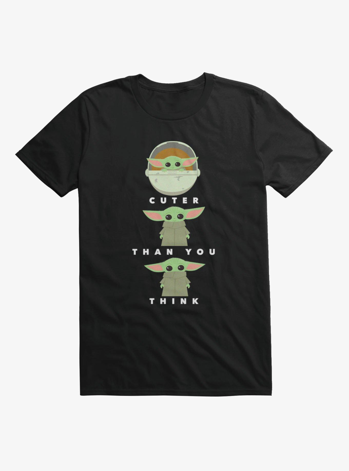 Star Wars The Mandalorian Cuter Than You Think Grogu T-Shirt, , hi-res