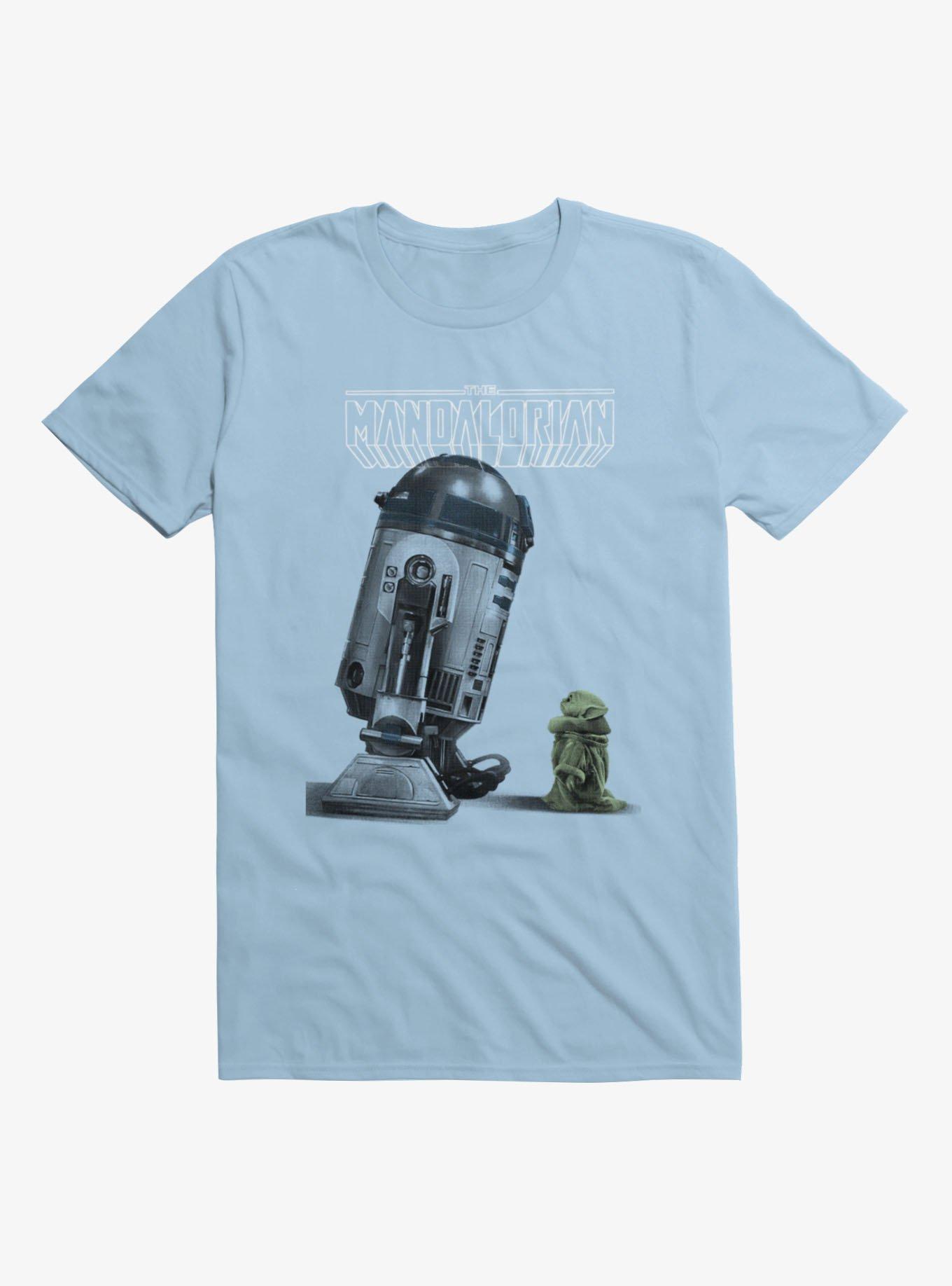 Star Wars The Mandalorian Grogu Meets R2-D2 T-Shirt, , hi-res
