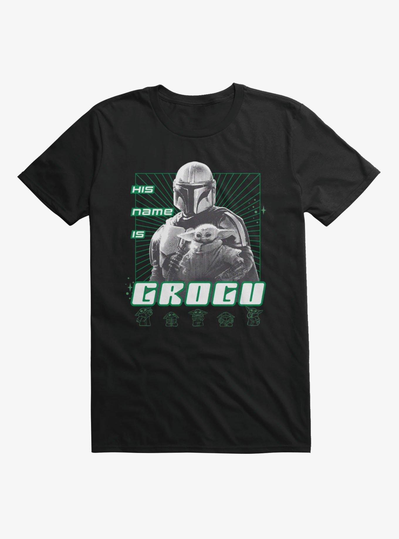 Star Wars His Name Is Grogu Burst T-Shirt