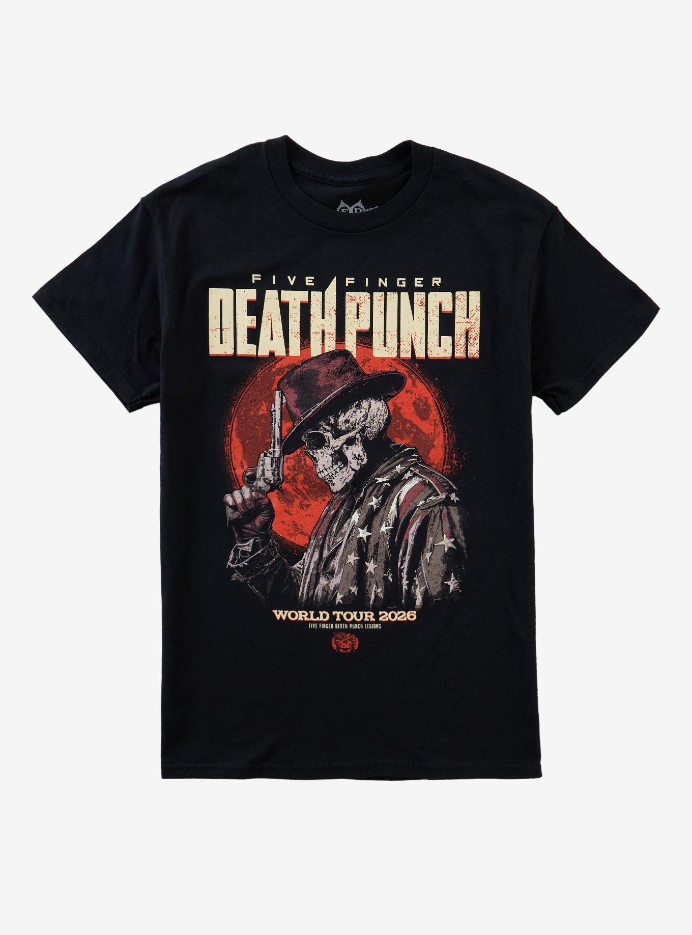 Five Finger Death Punch 2026 World Tour T-Shirt, , hi-res