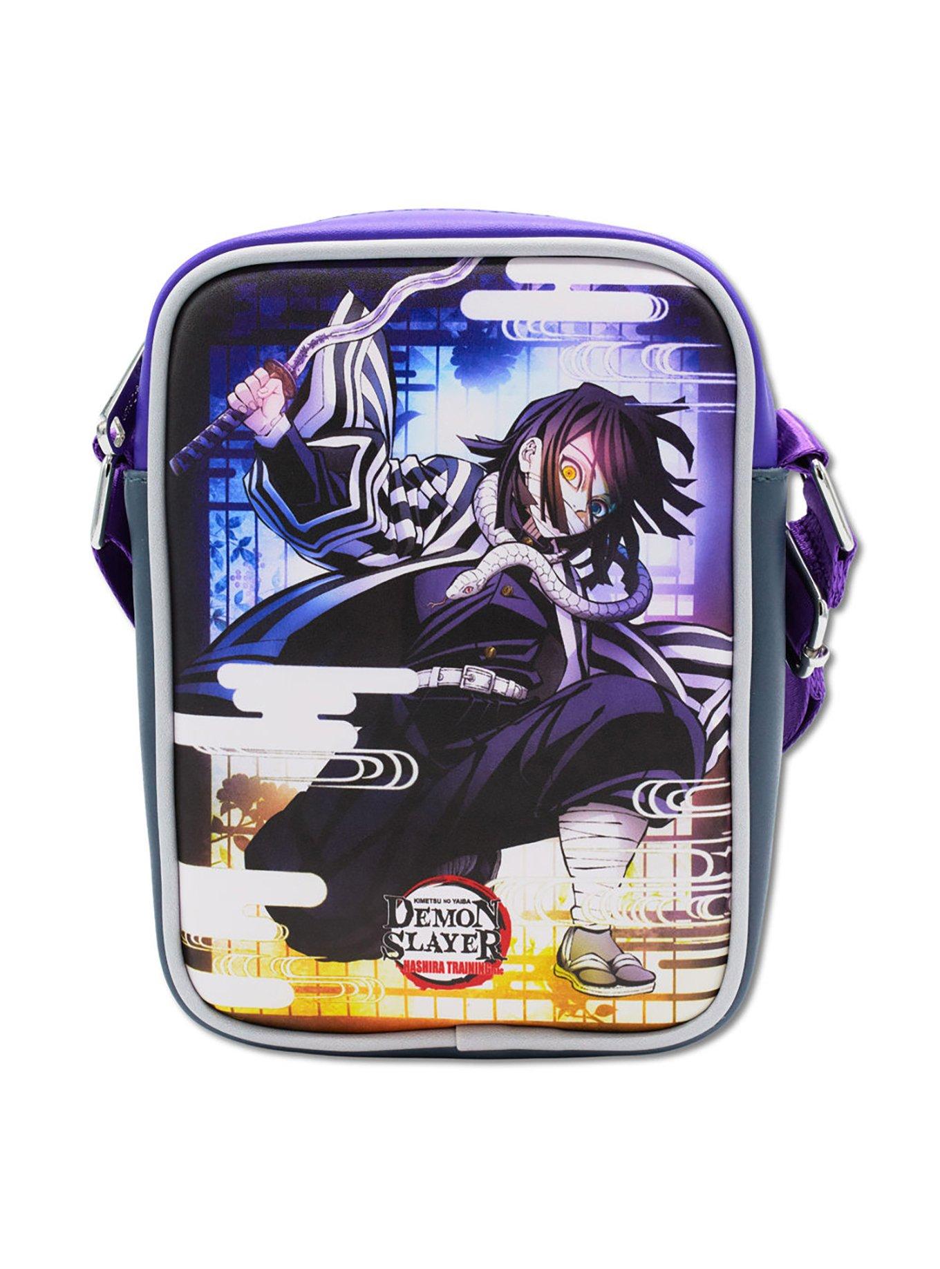 Demon Slayer Obanai Iguro Serpent Pose Crossbody Bag, , hi-res
