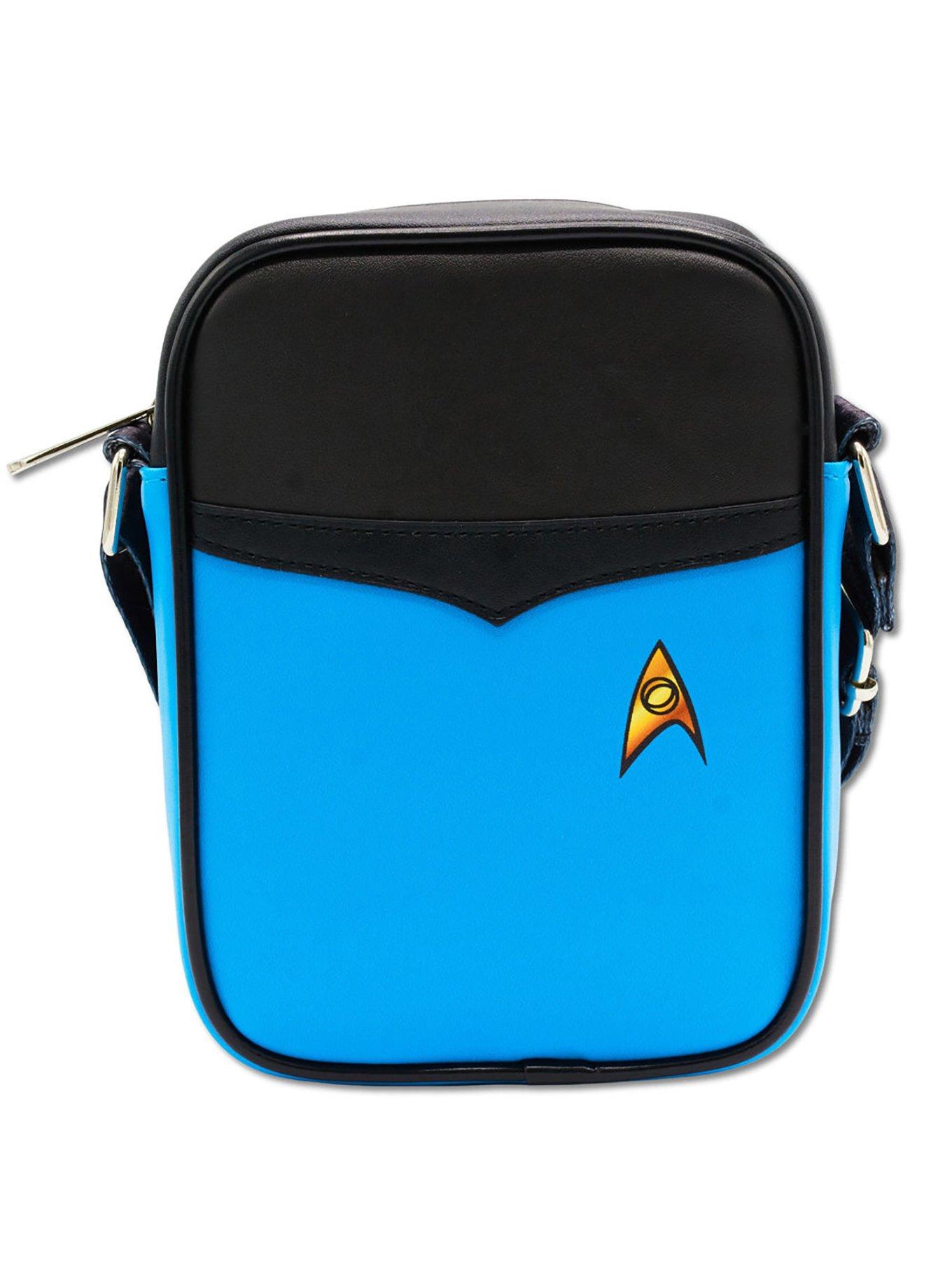 Star Trek Sciences Crew Suit Blue Crossbody Bag, , hi-res