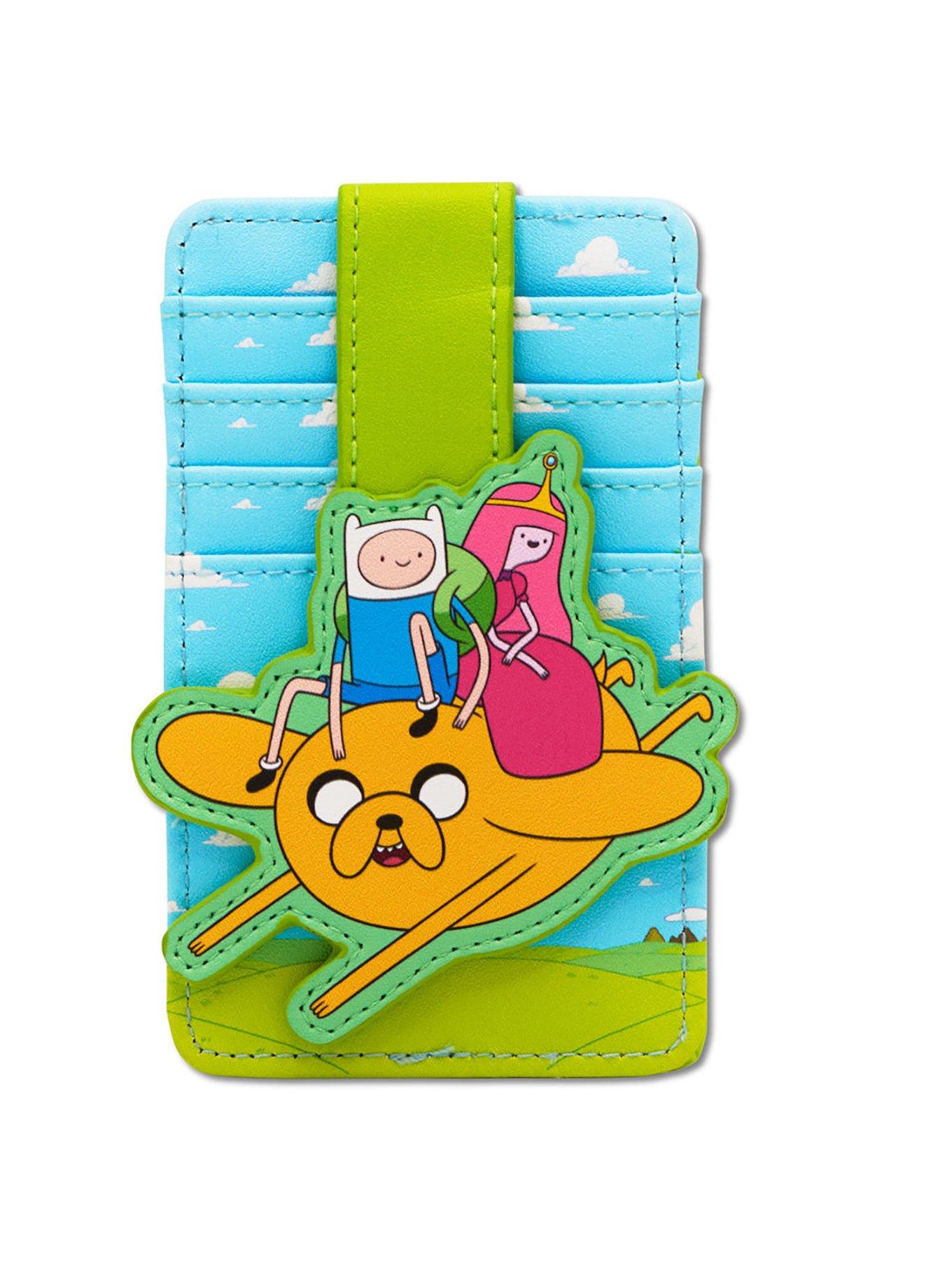 Adventure Time Three Character Pose ID Card Holder Wallet, , hi-res