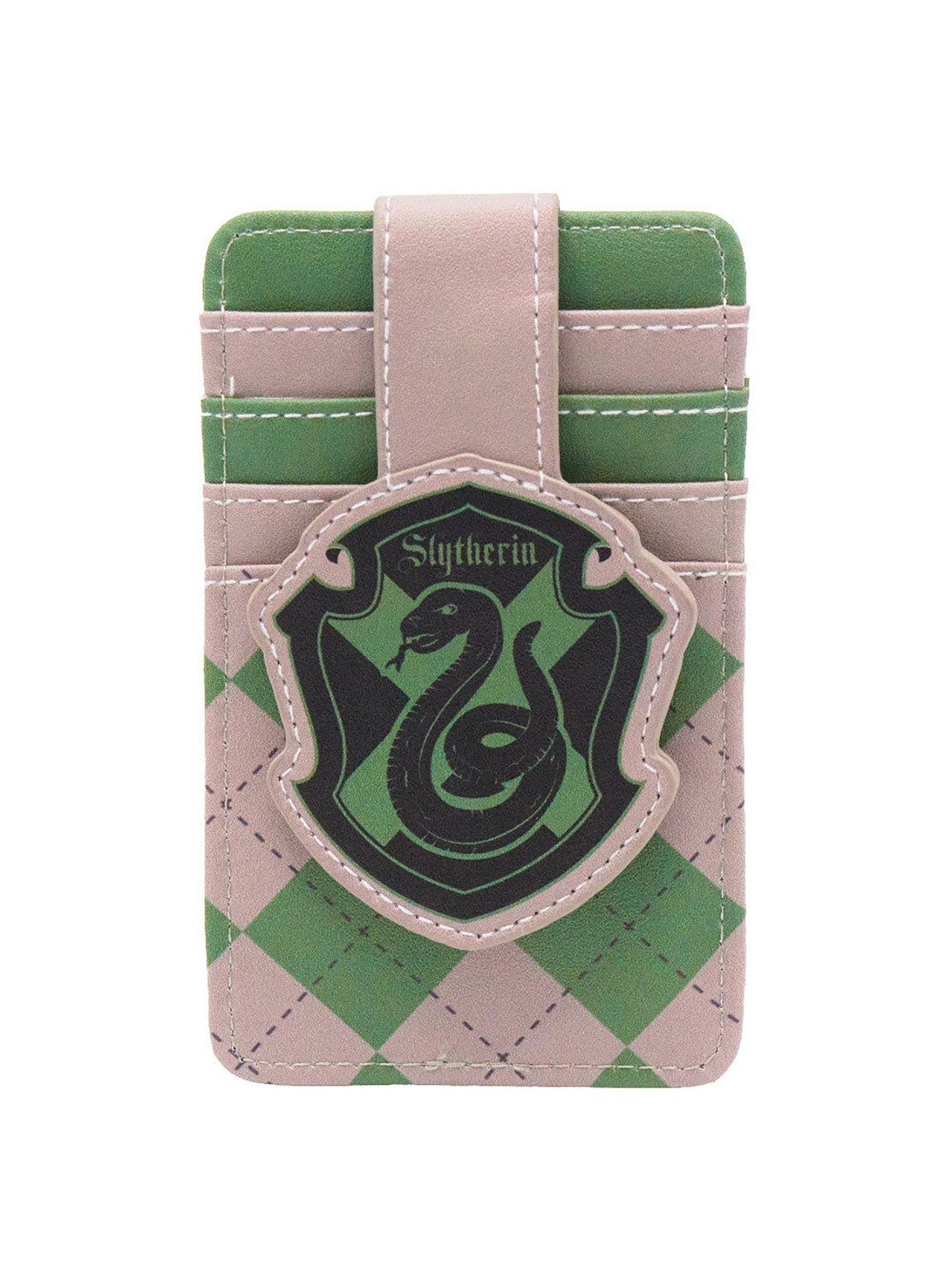 Harry Potter Slytherin Crest ID Card Holder Wallet, , hi-res