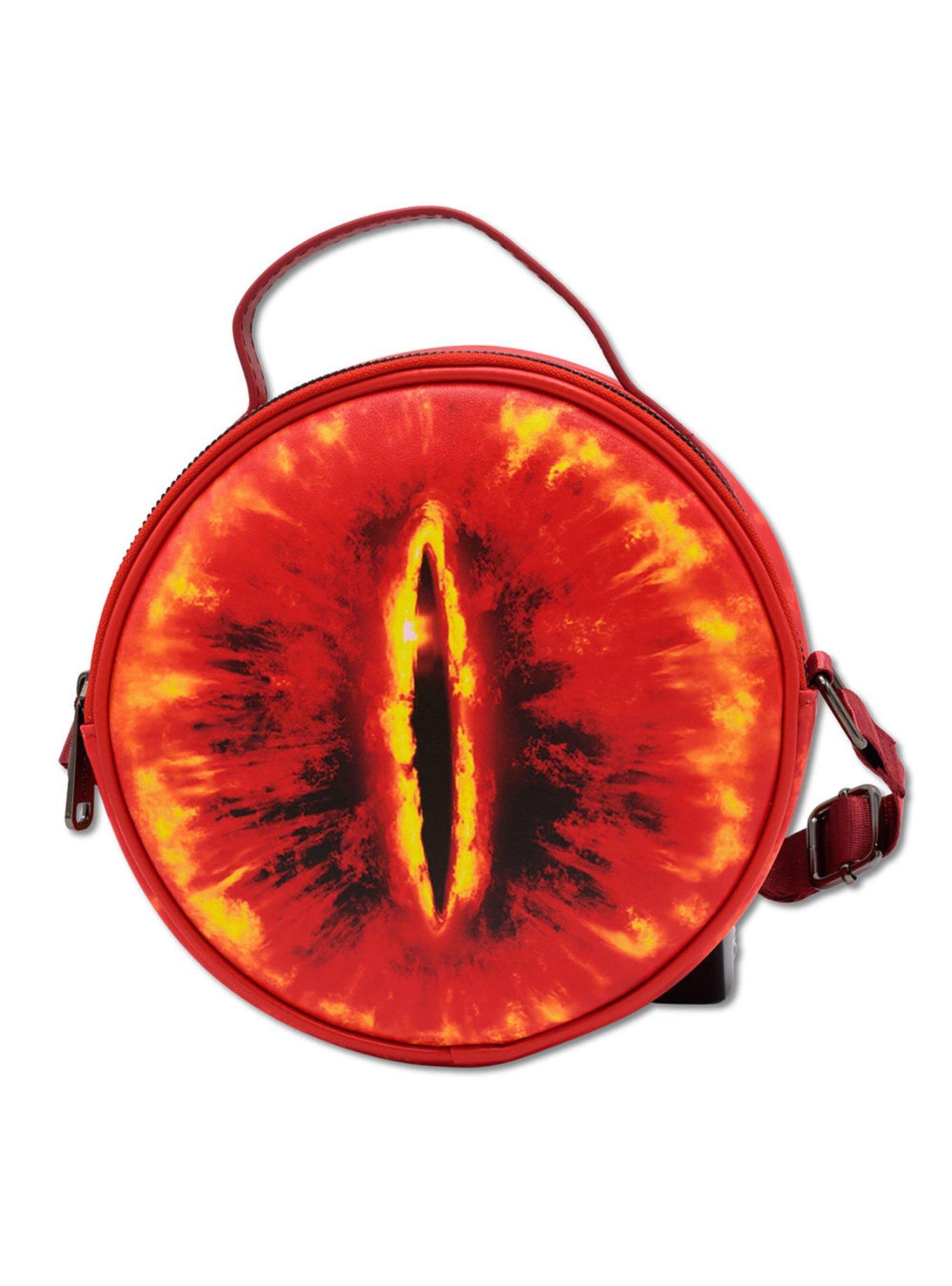 The Lord of the Rings Eye Of Sauron Round Crossbody Bag, , hi-res