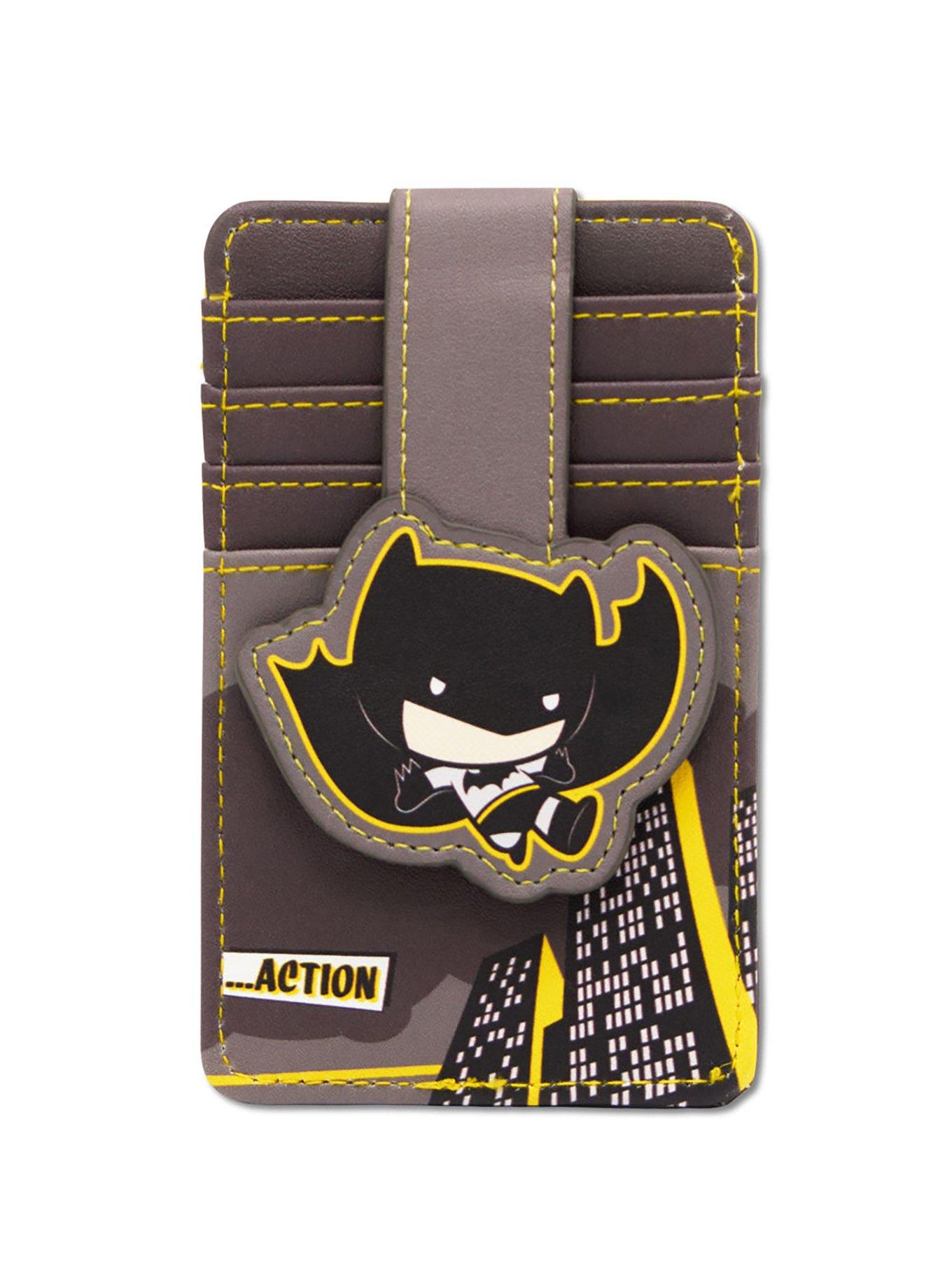 DC Comics Chibi Batman Action Pose ID Card Holder Wallet, , hi-res