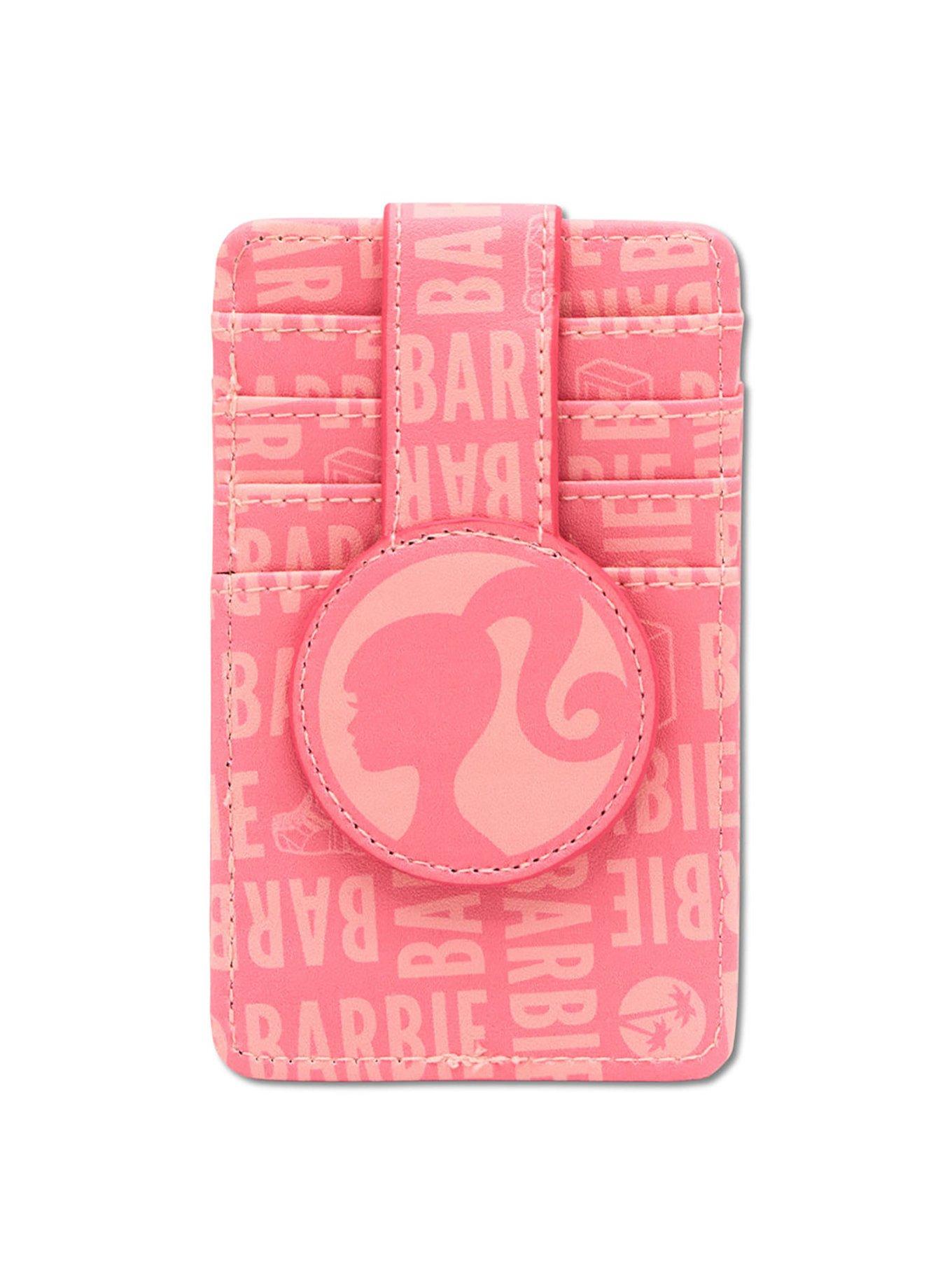 Mattel Barbie Ponytail Silhouette Pinks ID Card Holder Wallet, , hi-res