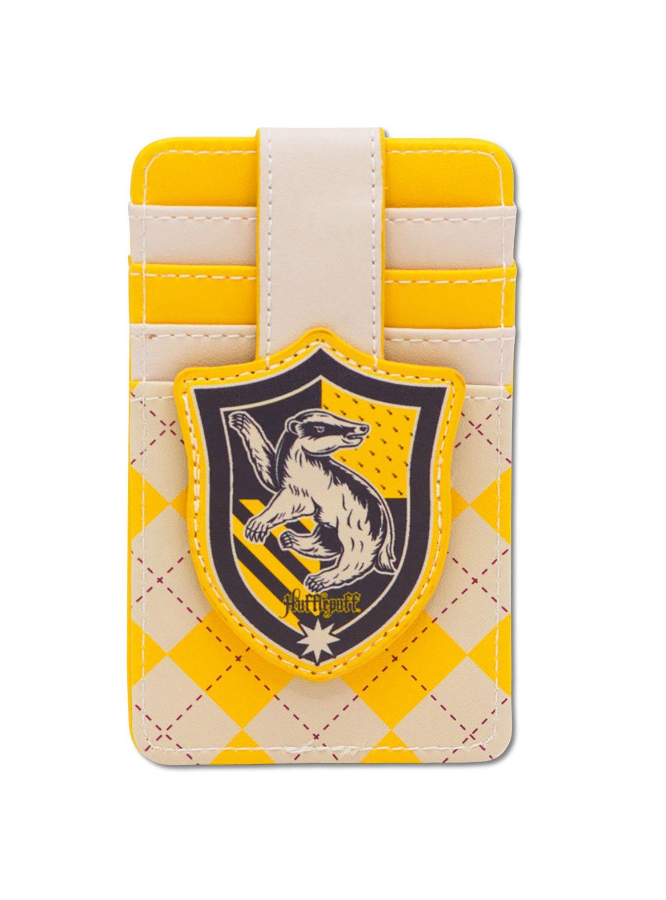 Harry Potter Hufflepuff Crest ID Card Holder Wallet, , hi-res