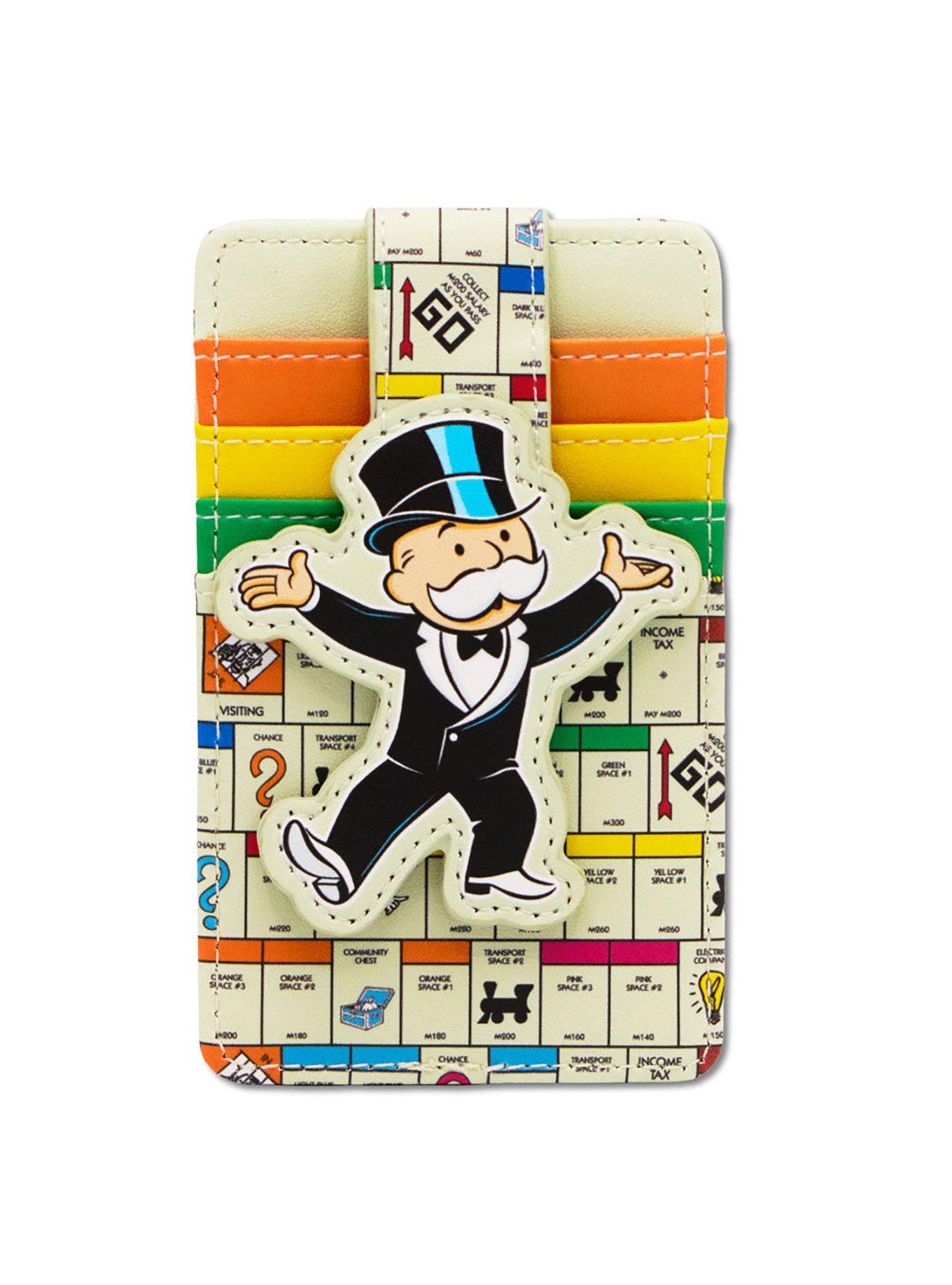 Monopoly Mr. Monopoly Tap Pose ID Card Holder Wallet, , hi-res