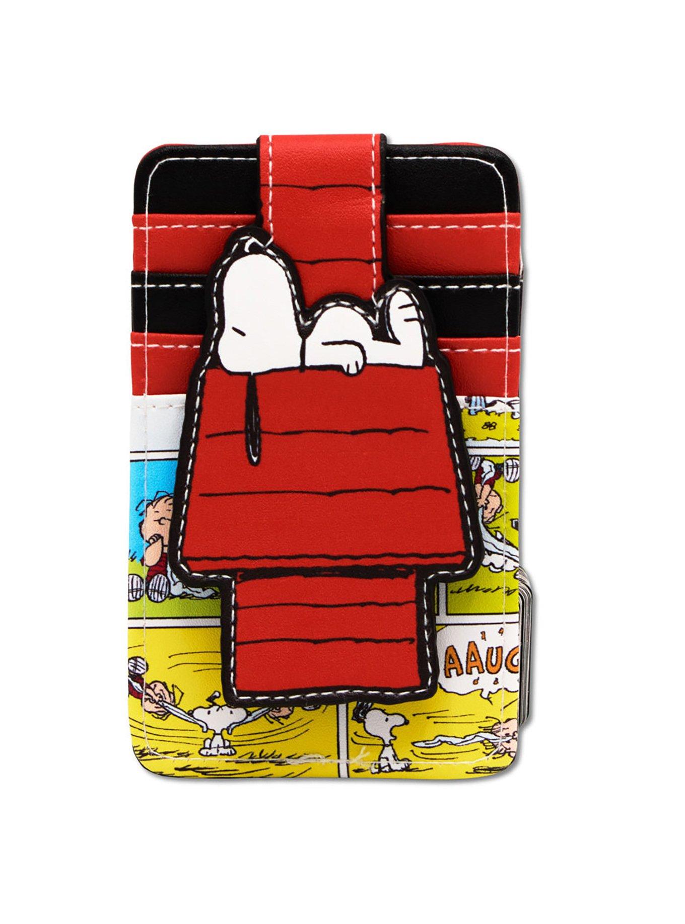 Peanuts Snoopy Sleeping Dog House Pose ID Card Holder Wallet, , hi-res