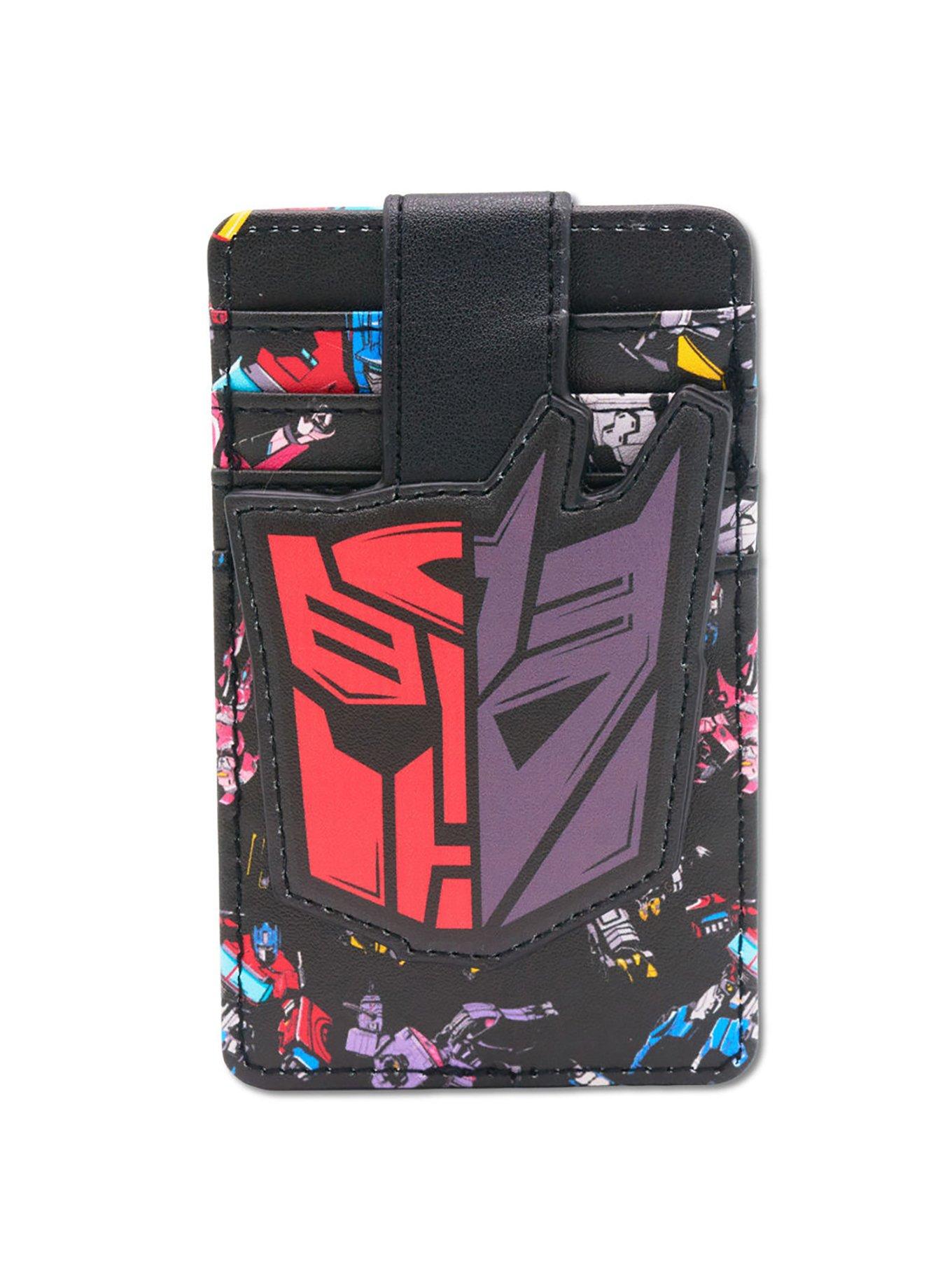 Transformers Autobot Decepticon Split Icon ID Card Holder Wallet