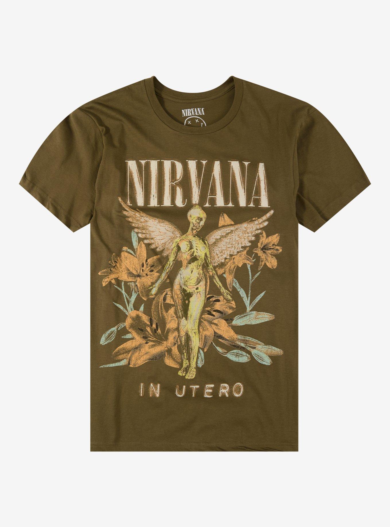 Nirvana Green In Utero Tour T-Shirt | Hot Topic