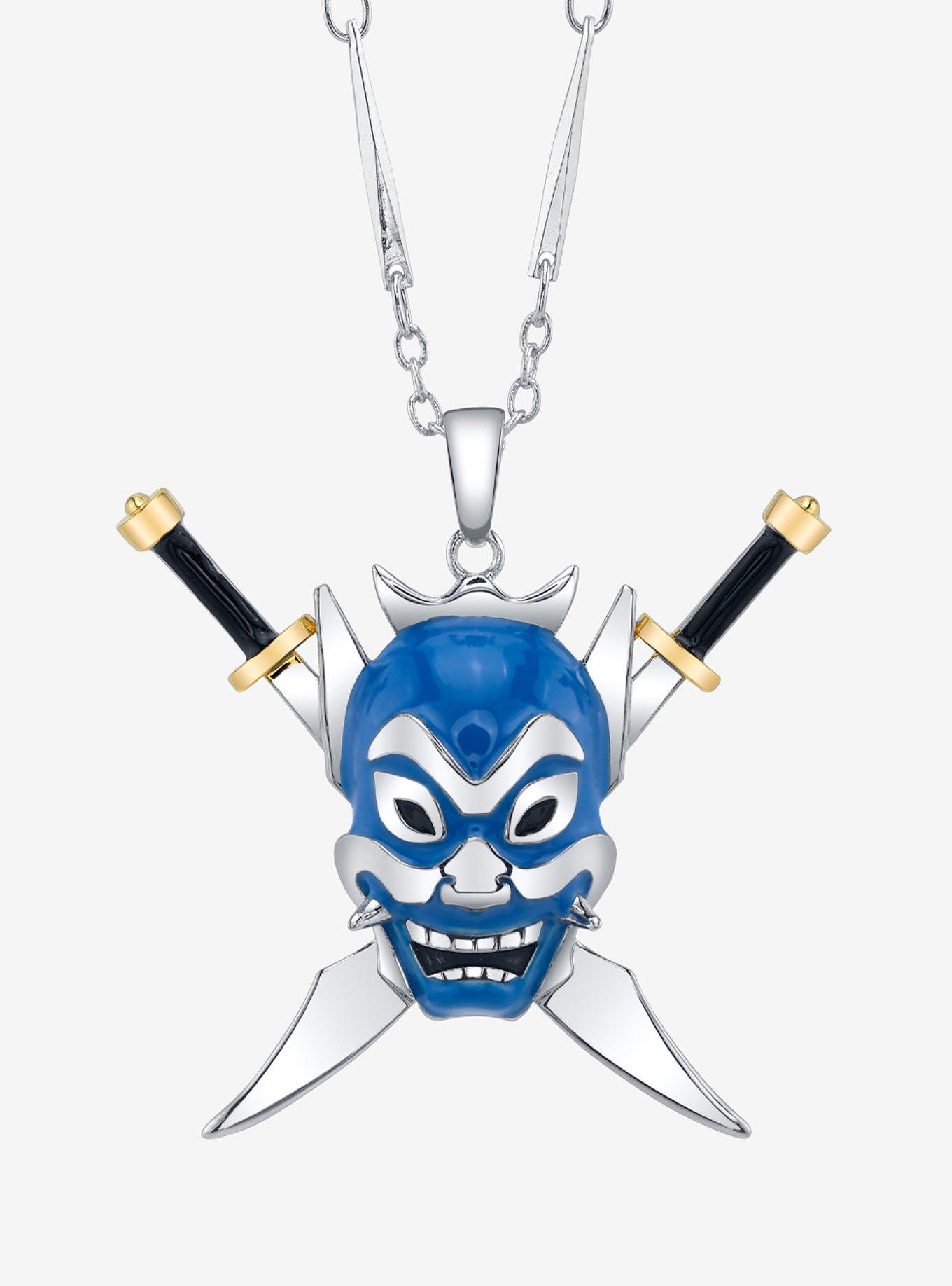 Avatar The Last Airbender X Rocklove The Blue Spirit Necklace, , hi-res