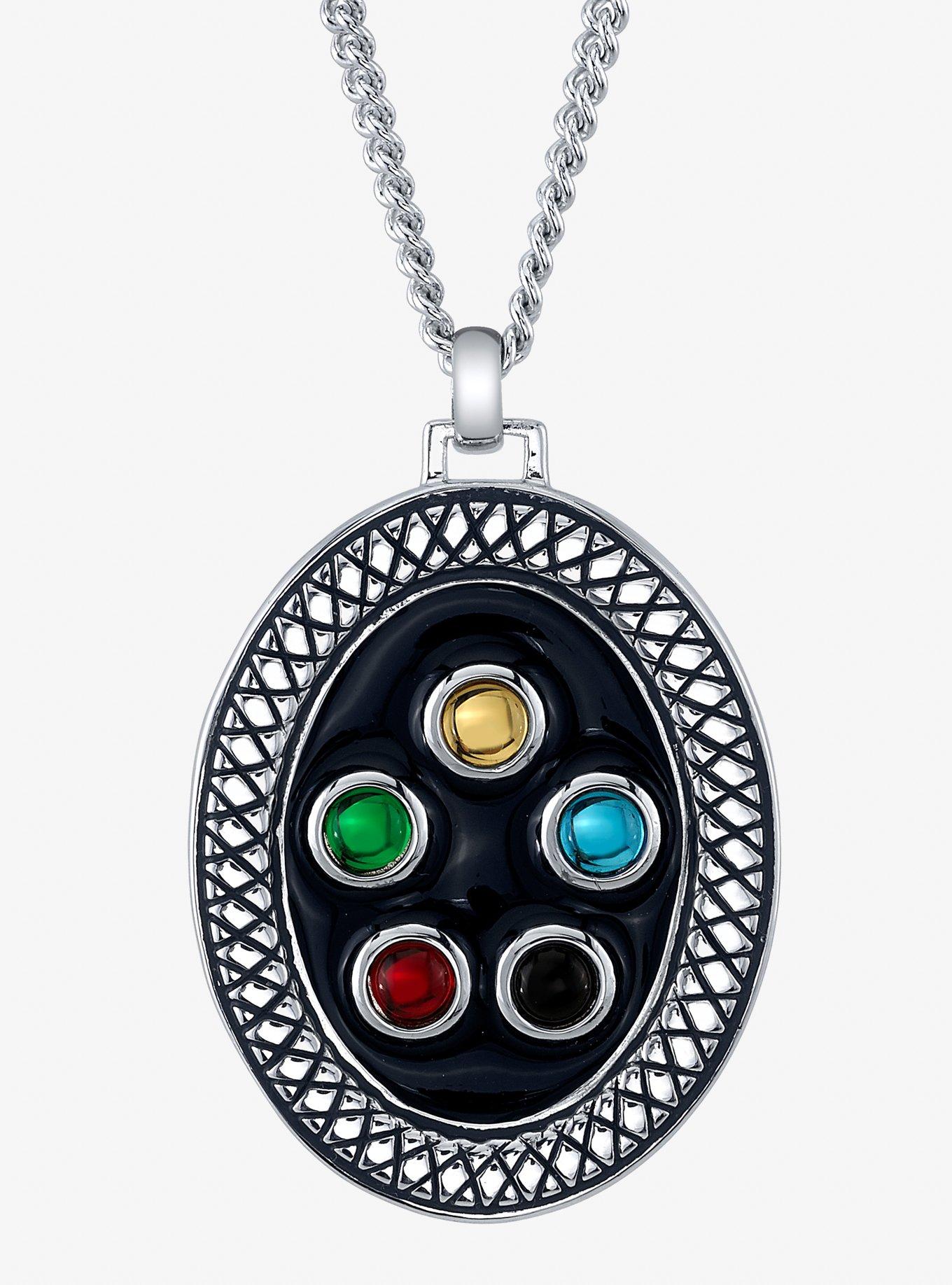 Magic The Gathering X Rocklove Pip Medallion Necklace, , hi-res