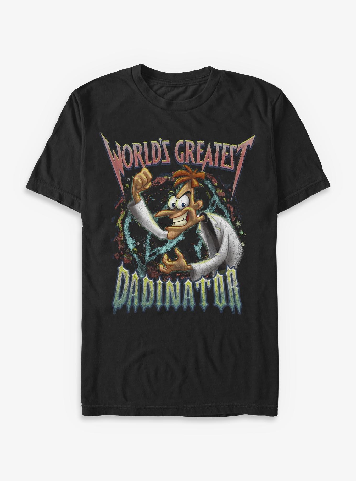 Disney Phineas and Ferb Rocking Dadinator T-Shirt, , hi-res