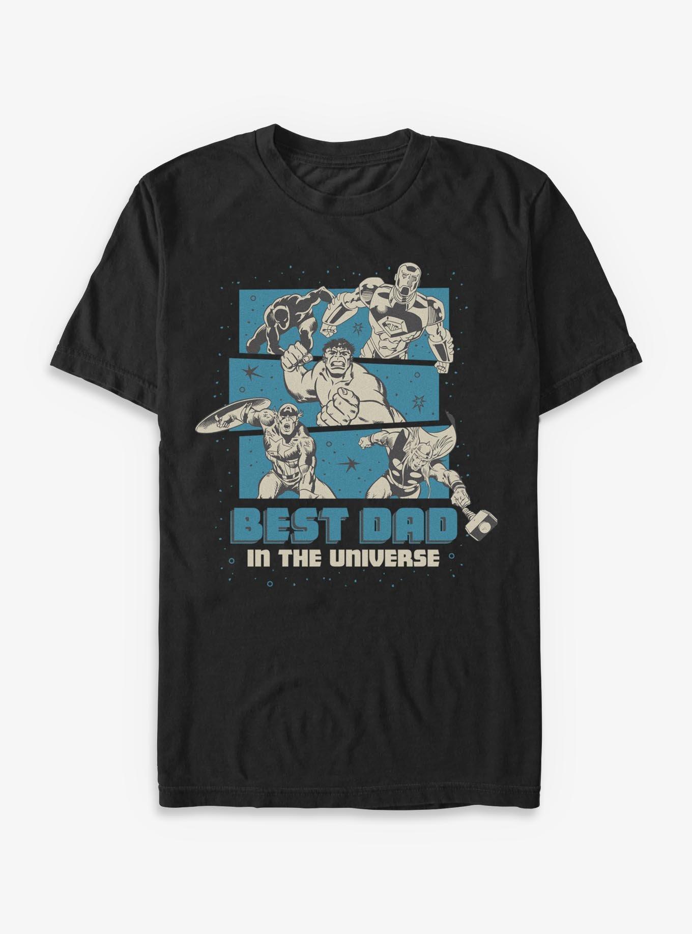 Marvel Best Dad In The Universe T-Shirt, , hi-res