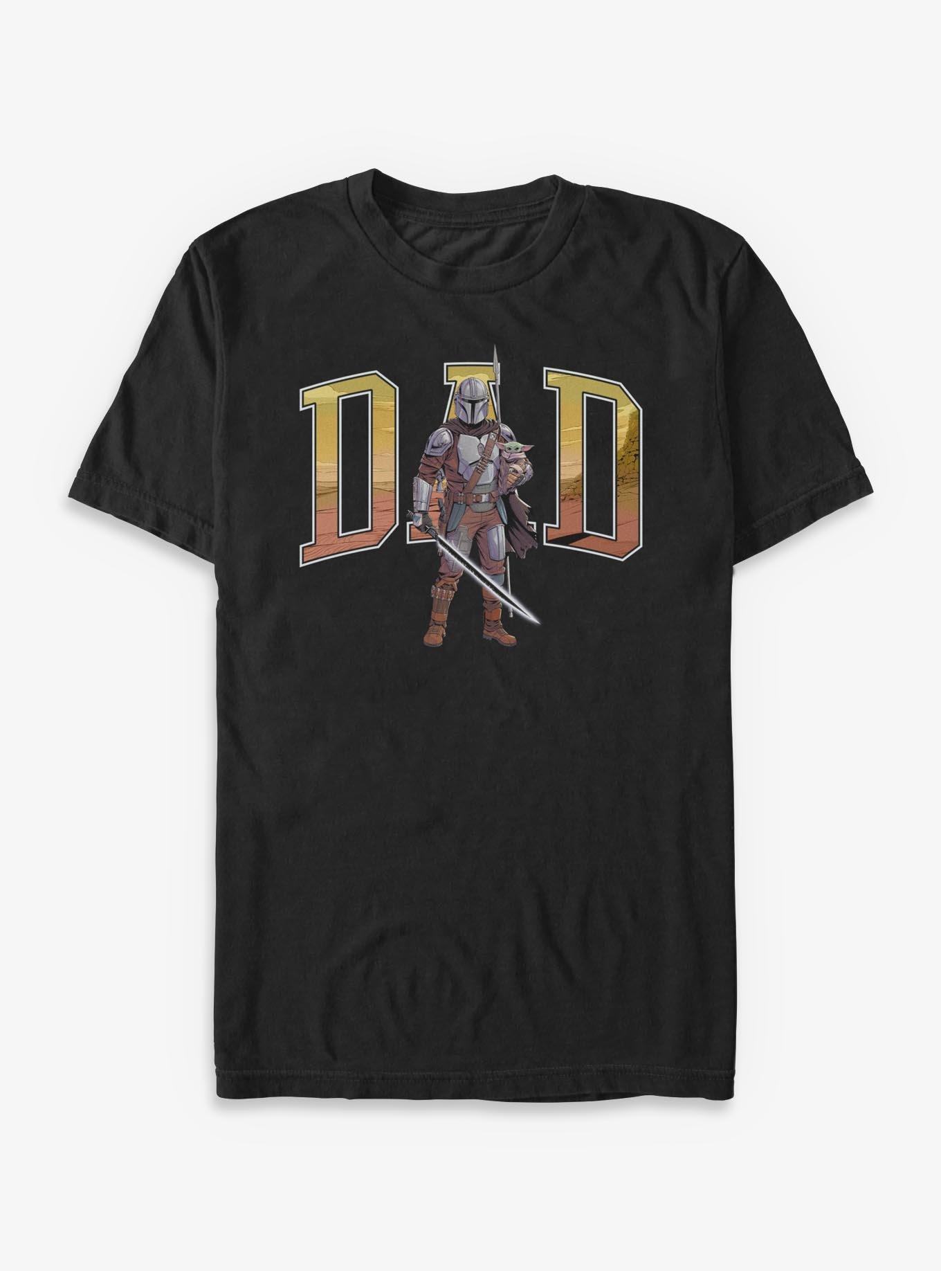 Star Wars The Mandalorian Dad Collegiate T-Shirt, , hi-res