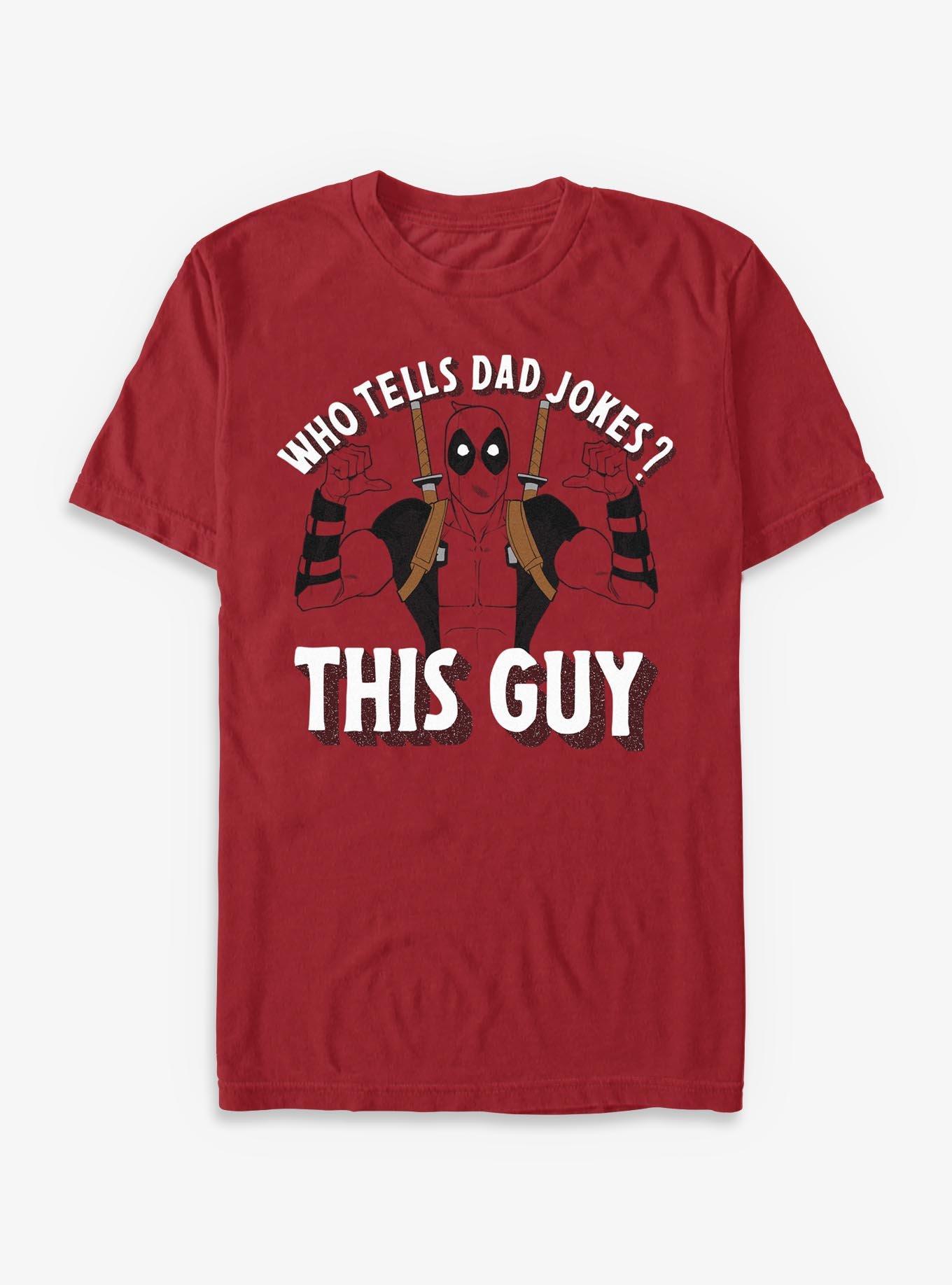 Marvel Deadpool Dad Jokes T-Shirt, , hi-res