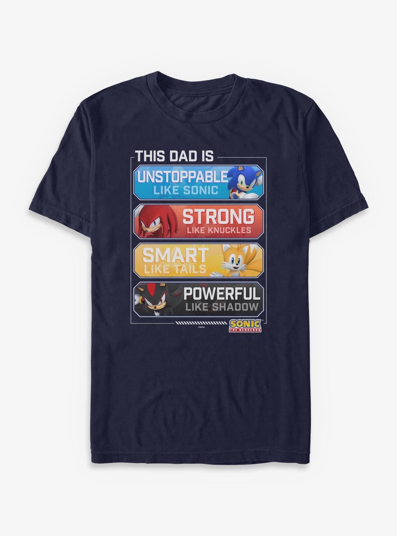 Sonic The Hedgehog My Dad Is T-Shirt, , hi-res