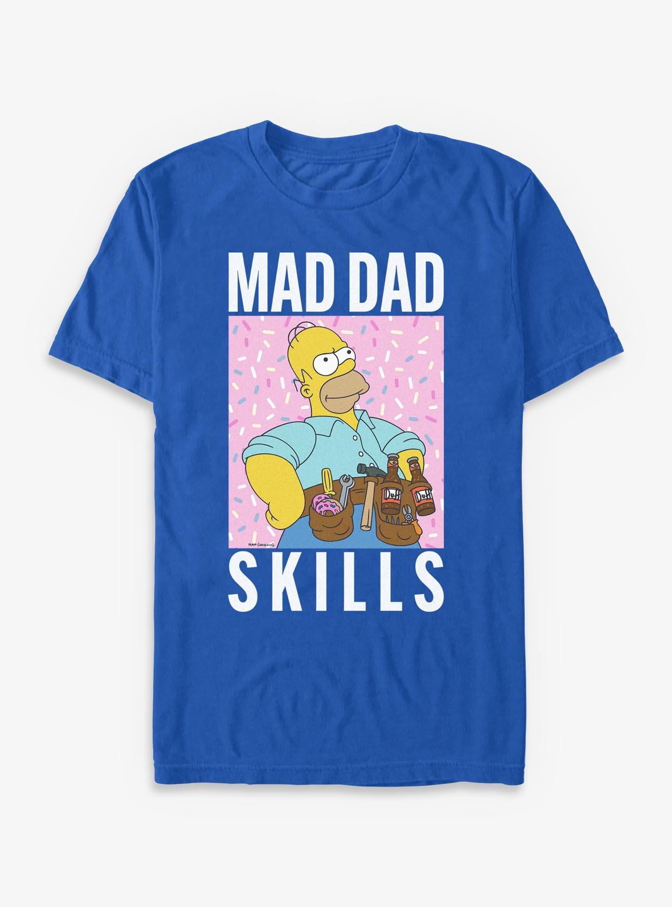 The Simpsons Homer Dad Skills T-Shirt, , hi-res