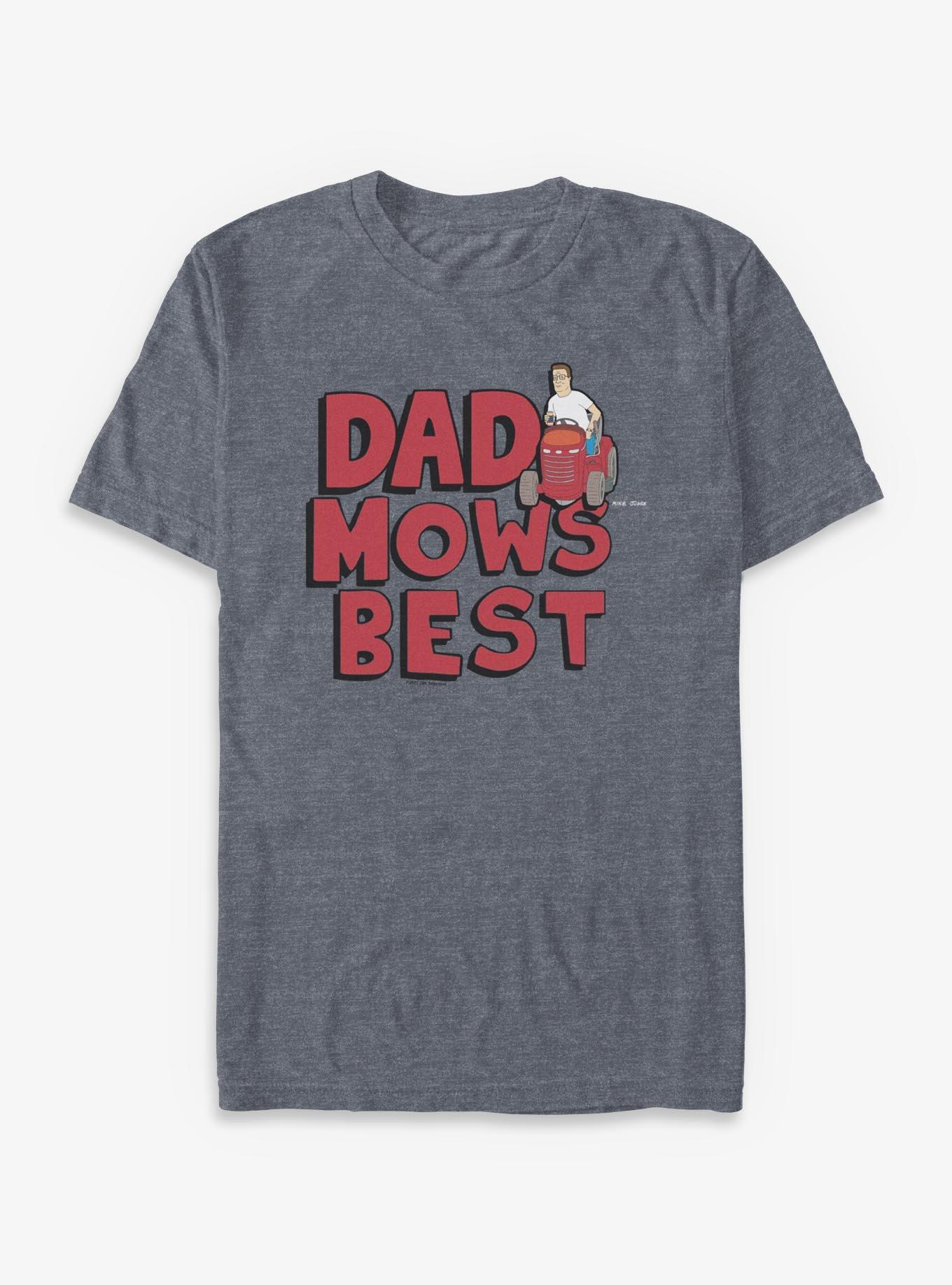 King of the Hill Hank Dad Mows Best T-Shirt, , hi-res