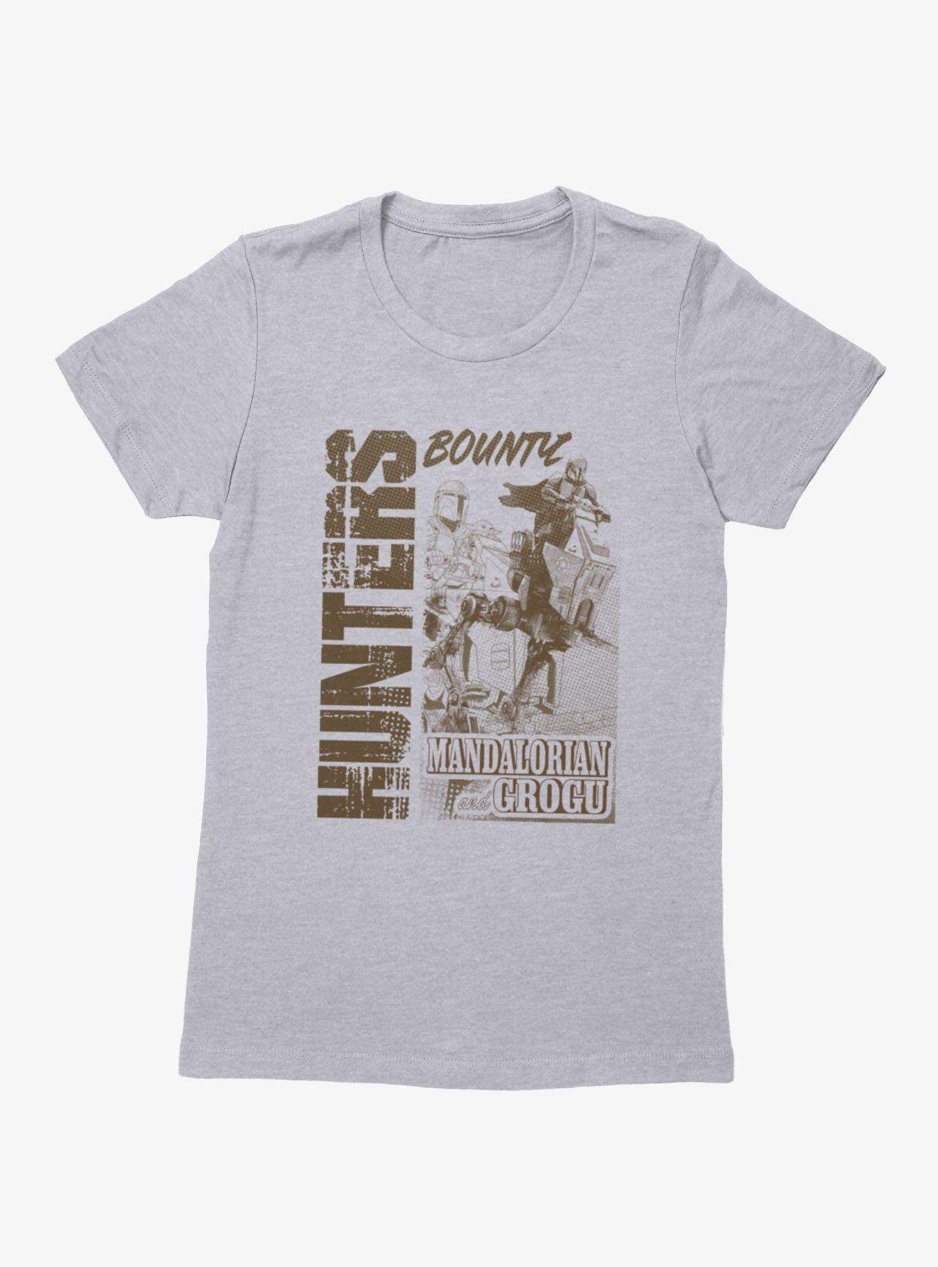 Star Wars The Mandalorian And Grogu Bounty Hunters Womens T-Shirt
