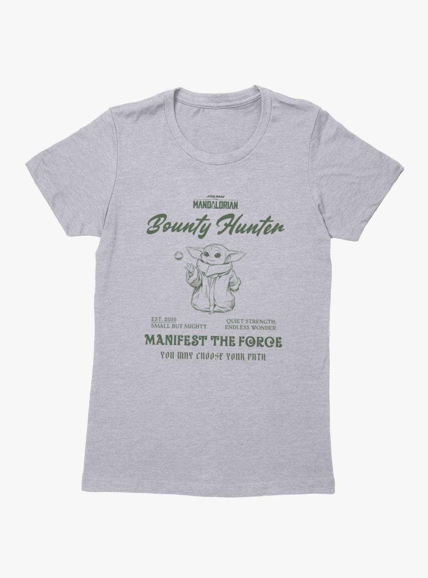 Star Wars The Mandalorian Bounty Hunter Manifest The Force Womens T-Shirt, , hi-res view 1
