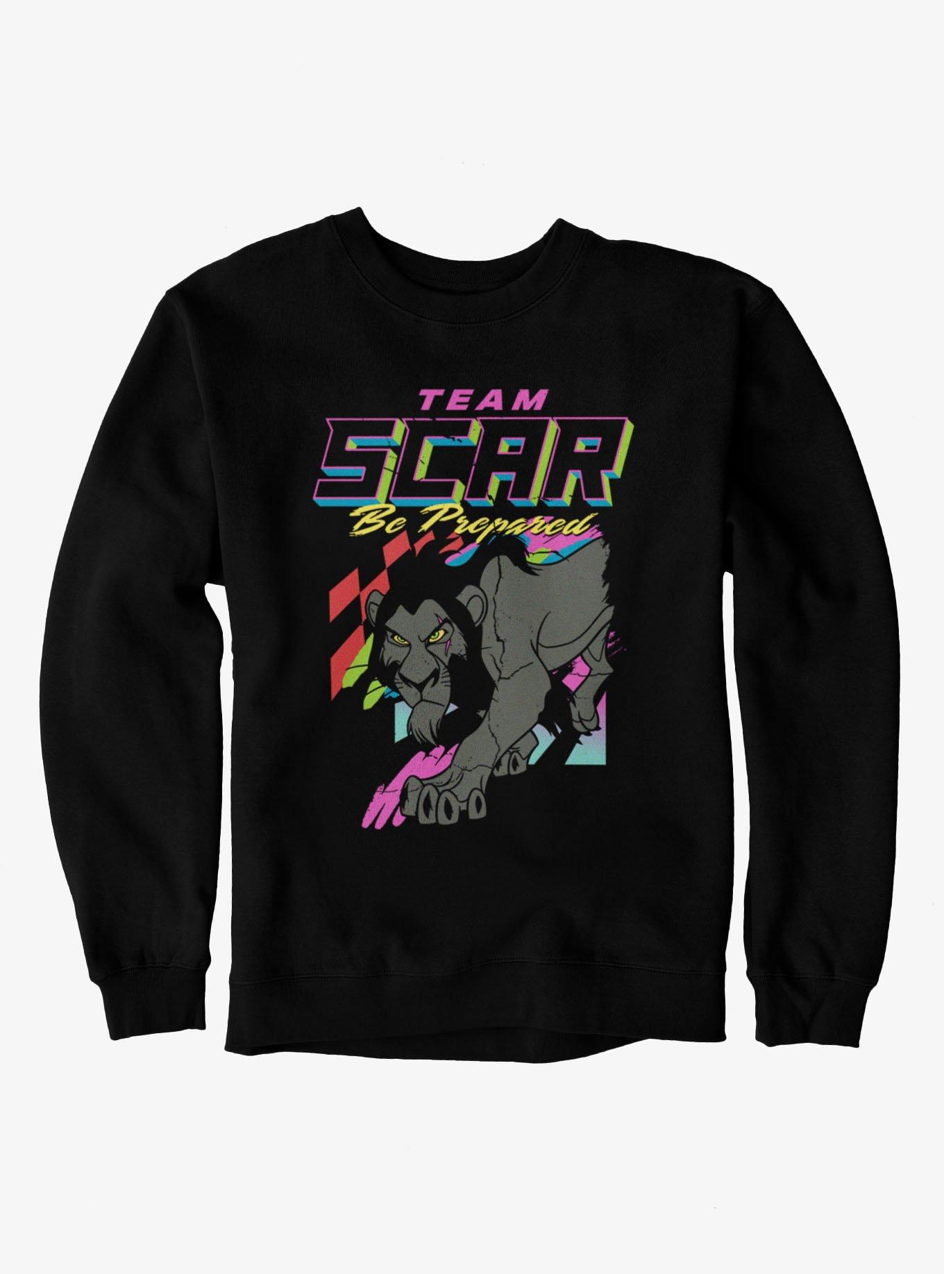 Disney The Lion King Team Scar Racing Be Prepared Sweatshirt, , hi-res