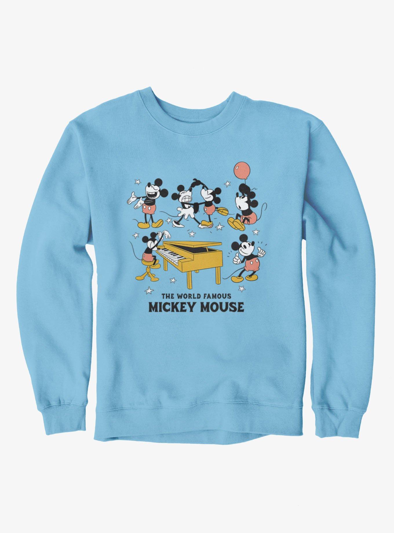 Disney Mickey Mouse The World Famous Vintage Fun Sweatshirt, , hi-res