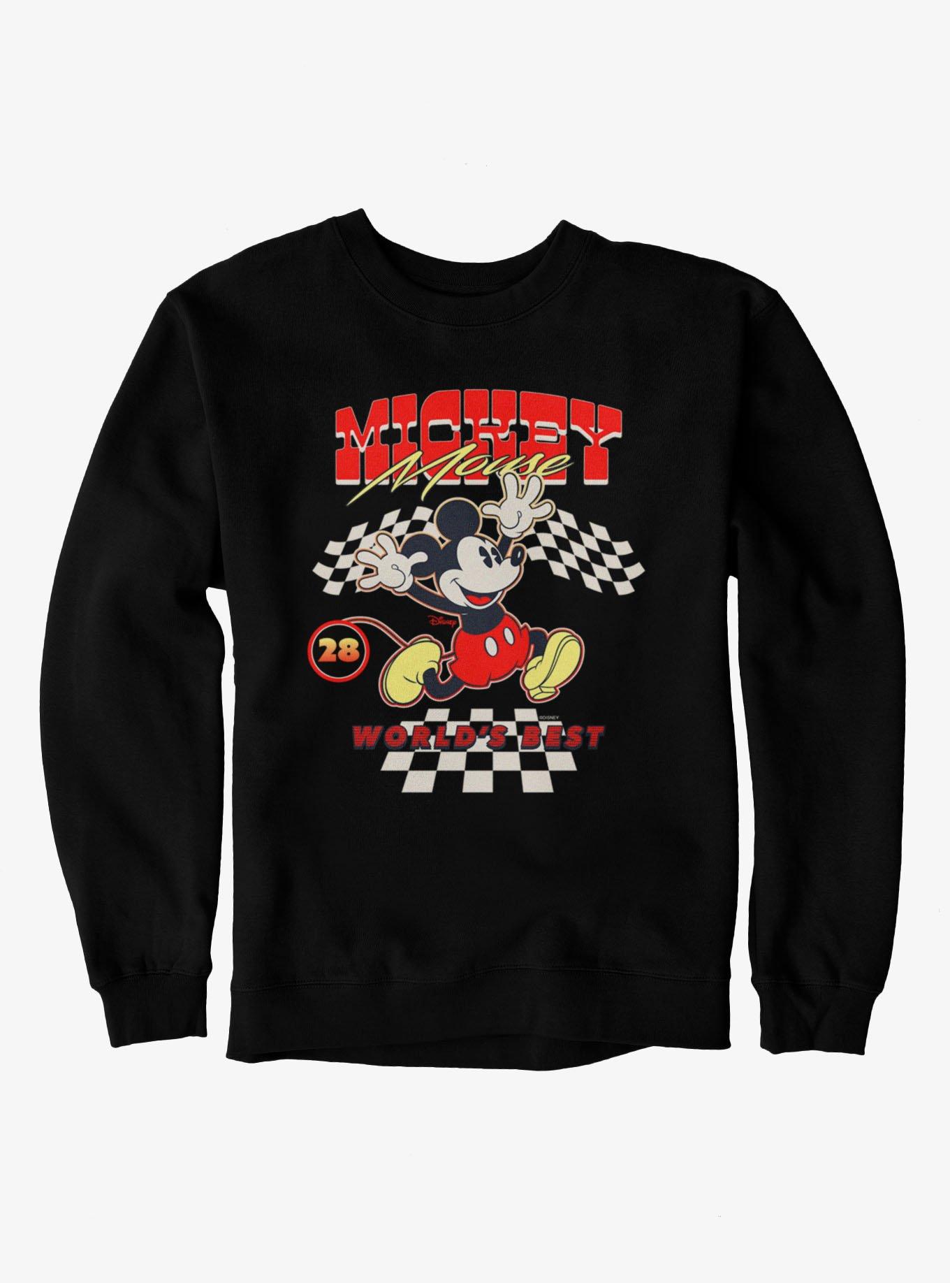 Disney Mickey Mouse World's Best Racer 28 Vintage Sweatshirt, , hi-res