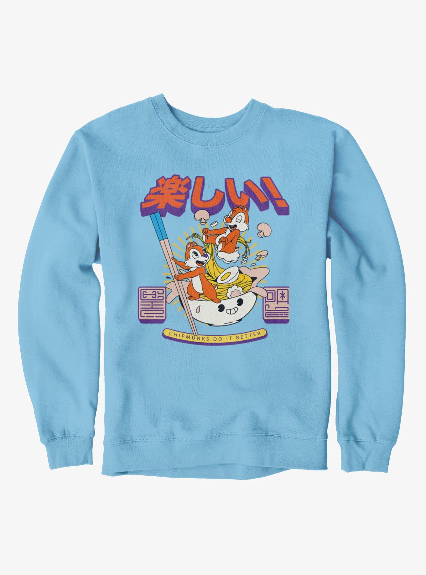 Disney Chip 'n' Dale Chipmunks Do It Better Ramen Sweatshirt, , hi-res
