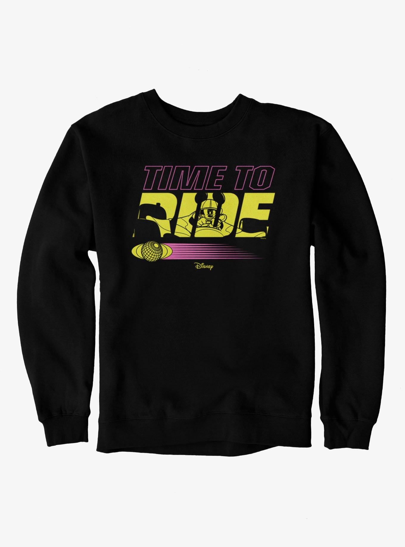 Disney Mickey Mouse Time To Ride Sweatshirt, , hi-res