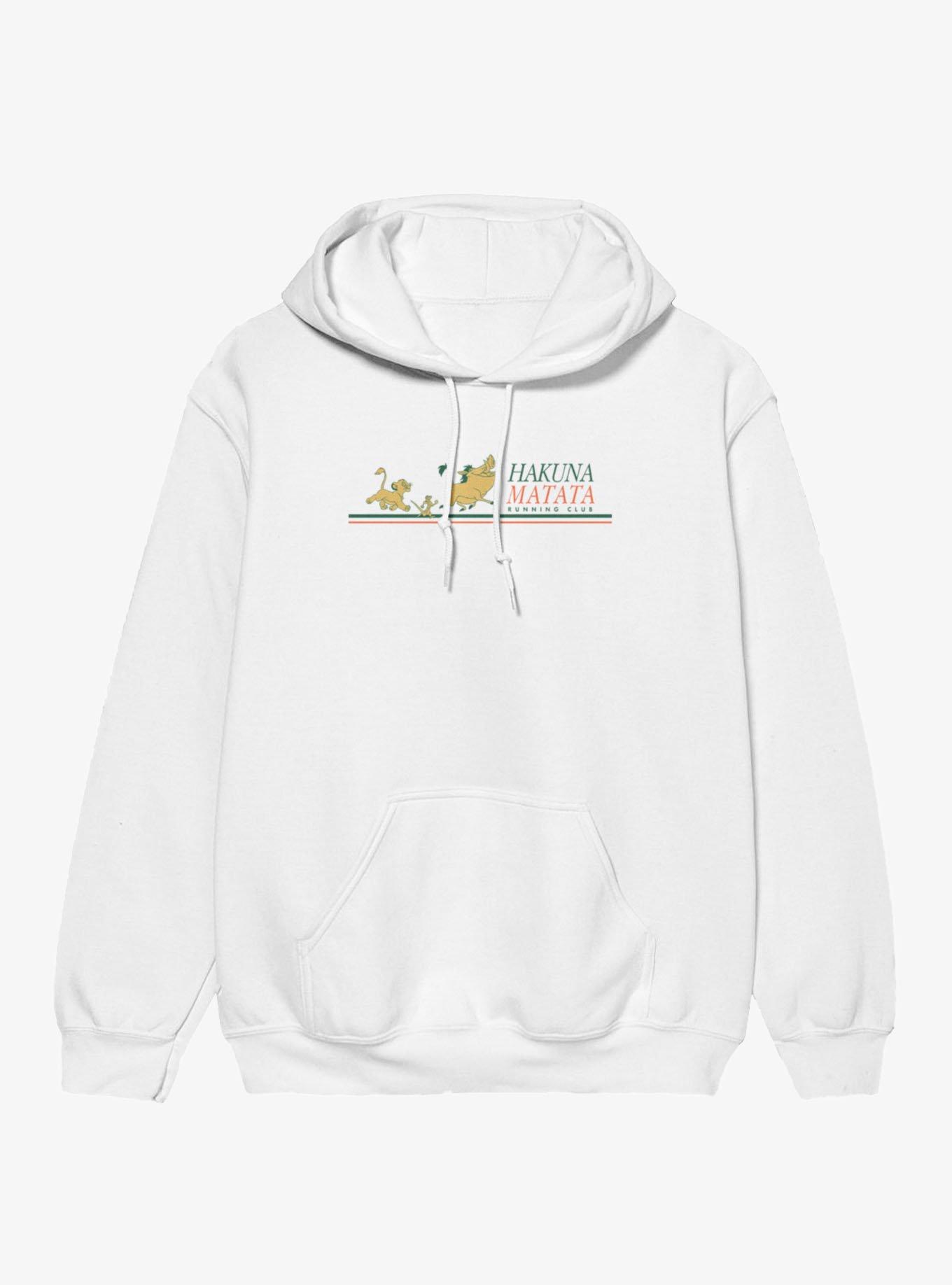 Disney The Lion King Hakuna Matata Running Club Stripes Hoodie, , hi-res