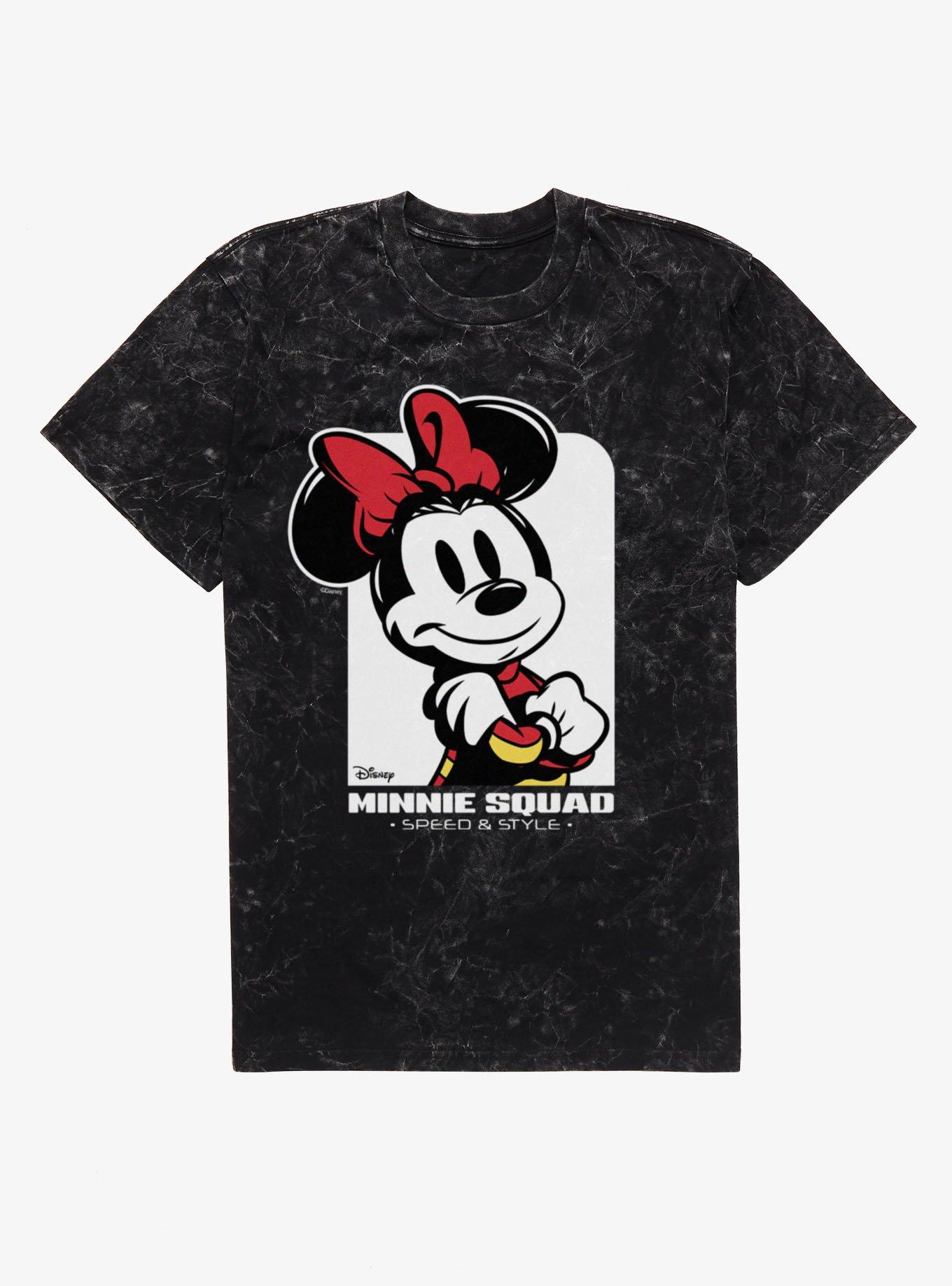 Disney Minnie Mouse Speed And Style Racing Mineral Wash T-Shirt, , hi-res