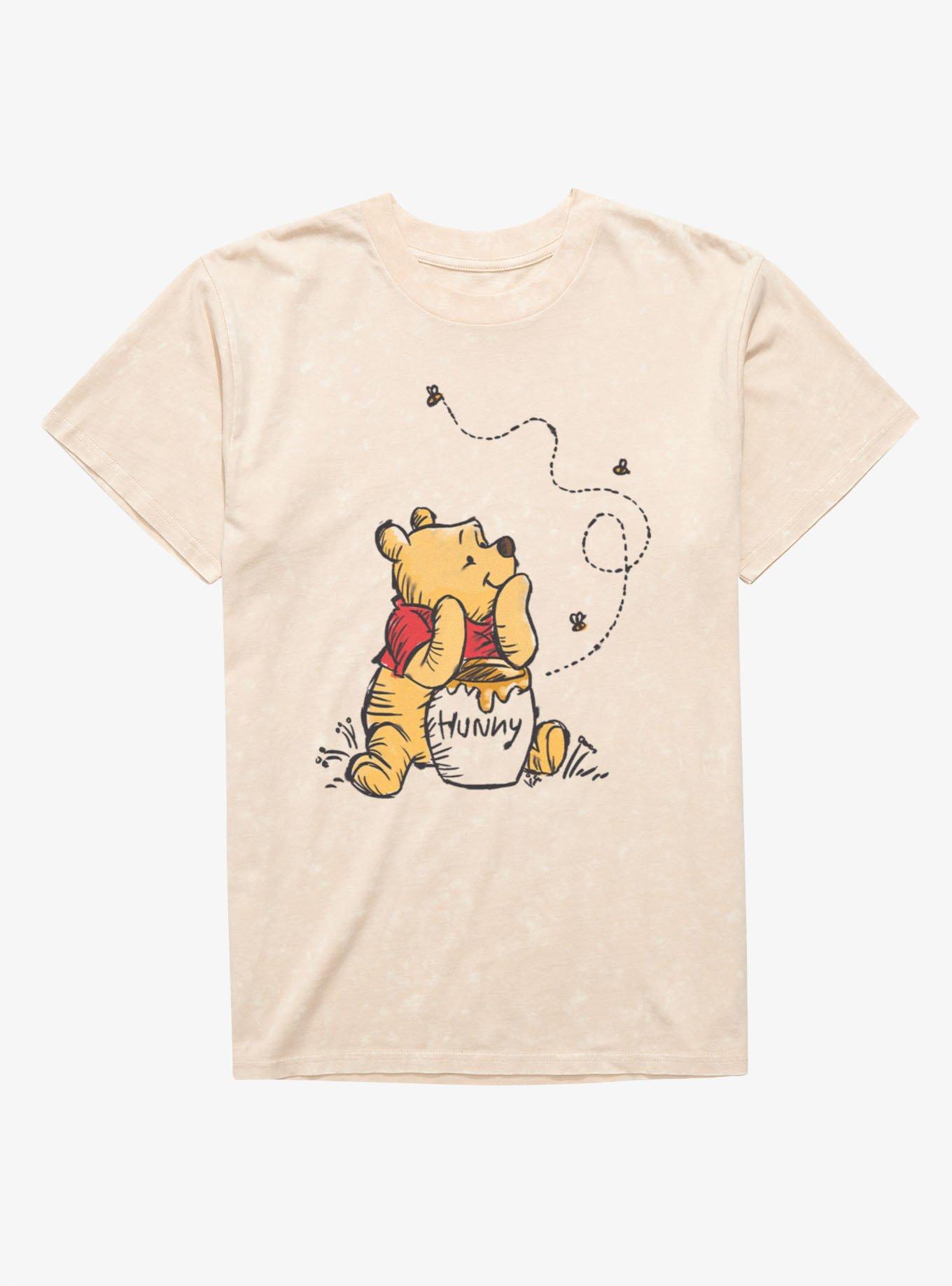 Disney Winnie The Pooh Watch The Bees Mineral Wash T-Shirt, , hi-res