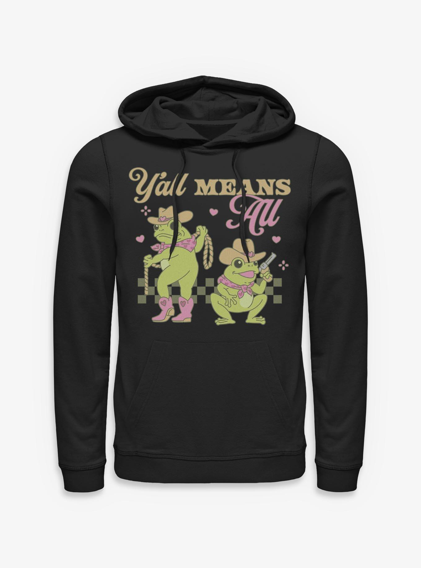 Western Frogs Gay Pride Hoodie Hot Topic Exclusive, , hi-res