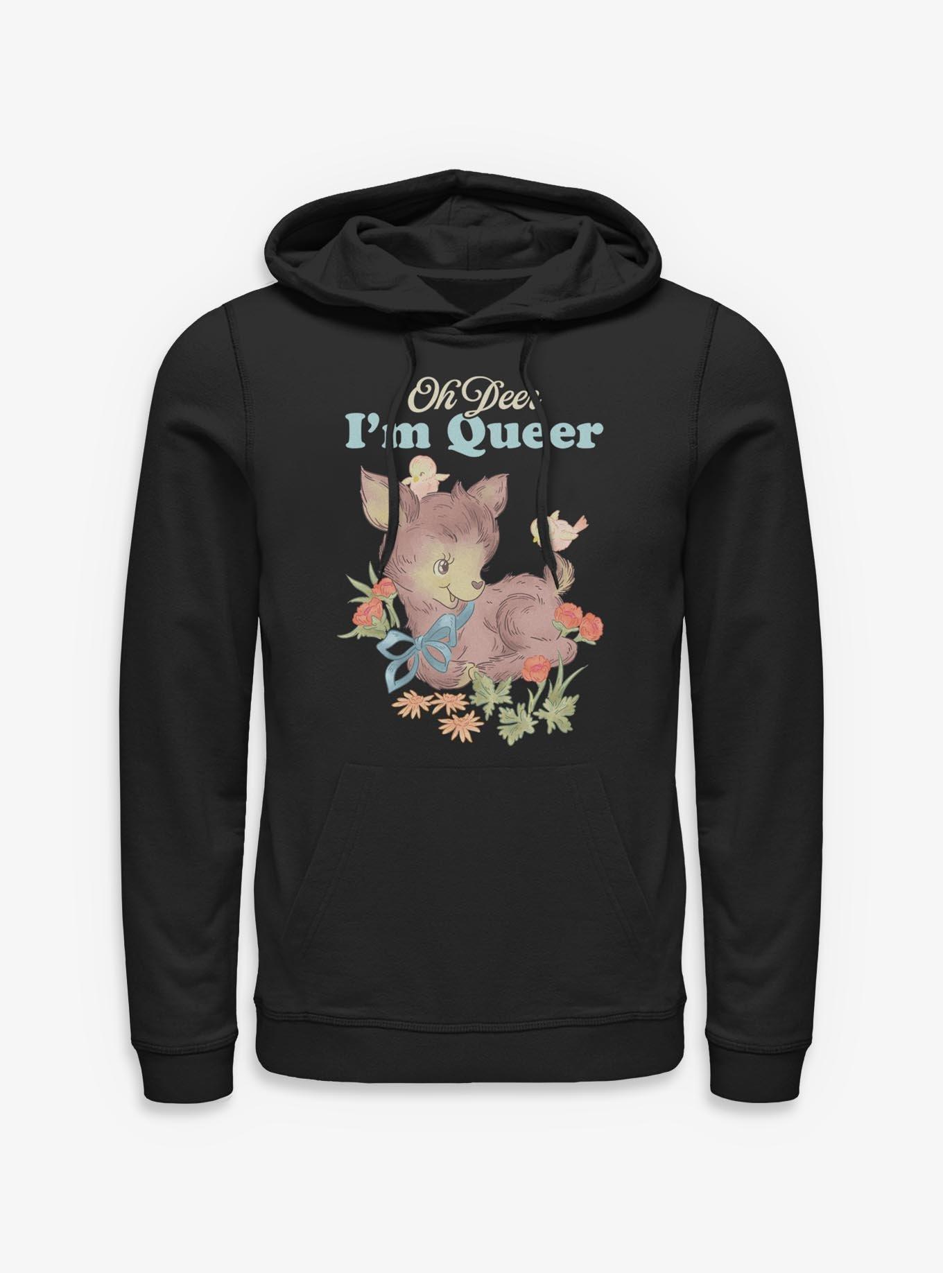 Queer Deer Pride Hoodie Hot Topic Exclusive, , hi-res