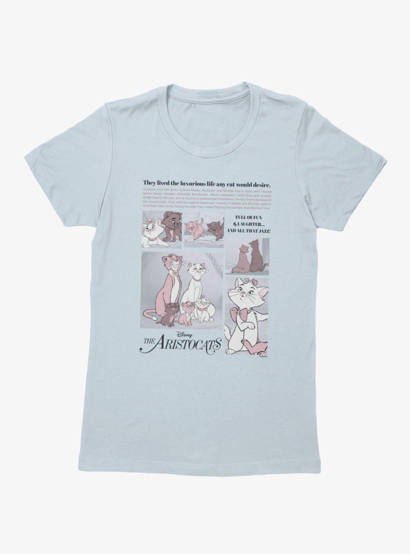 Disney The Aristocats Story Panels Womens T-Shirt, , hi-res