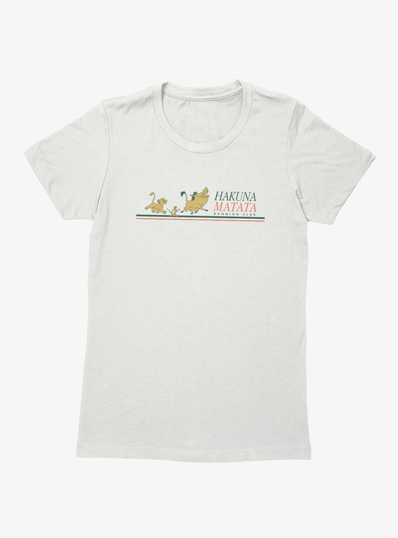 Disney The Lion King Hakuna Matata Running Club Stripes Womens T-Shirt, , hi-res