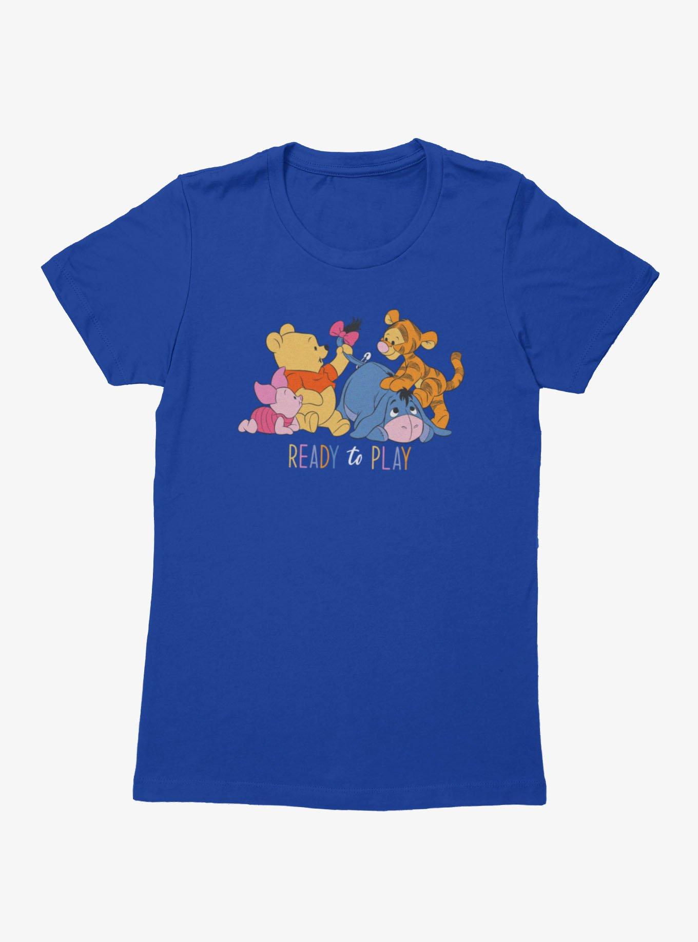 Disney Winnie The Pooh Cute  Ready To Play Womens T-Shirt, , hi-res
