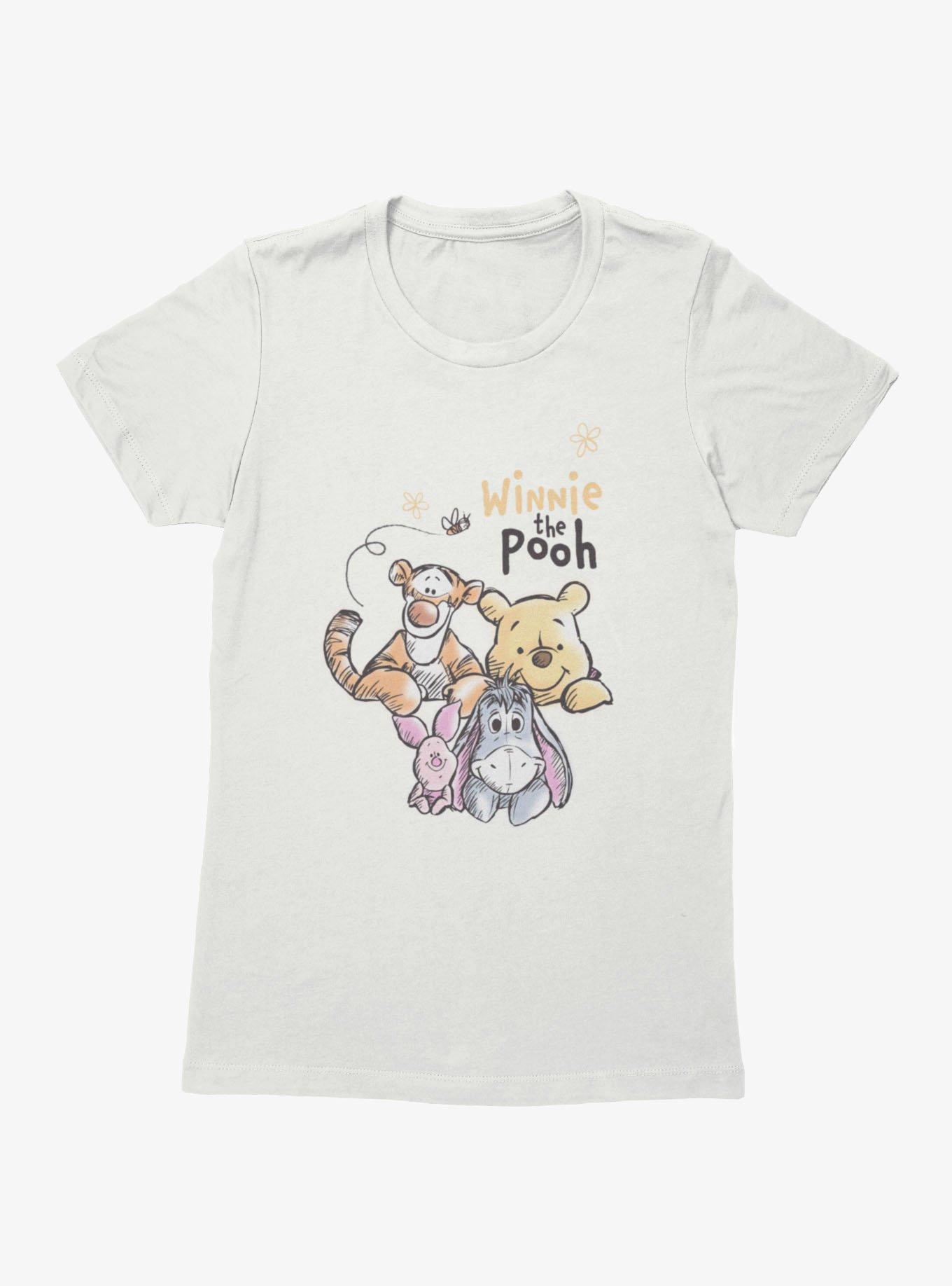 Disney Winnie The Pooh Smiley Friends Look To You Womens T-Shirt, , hi-res